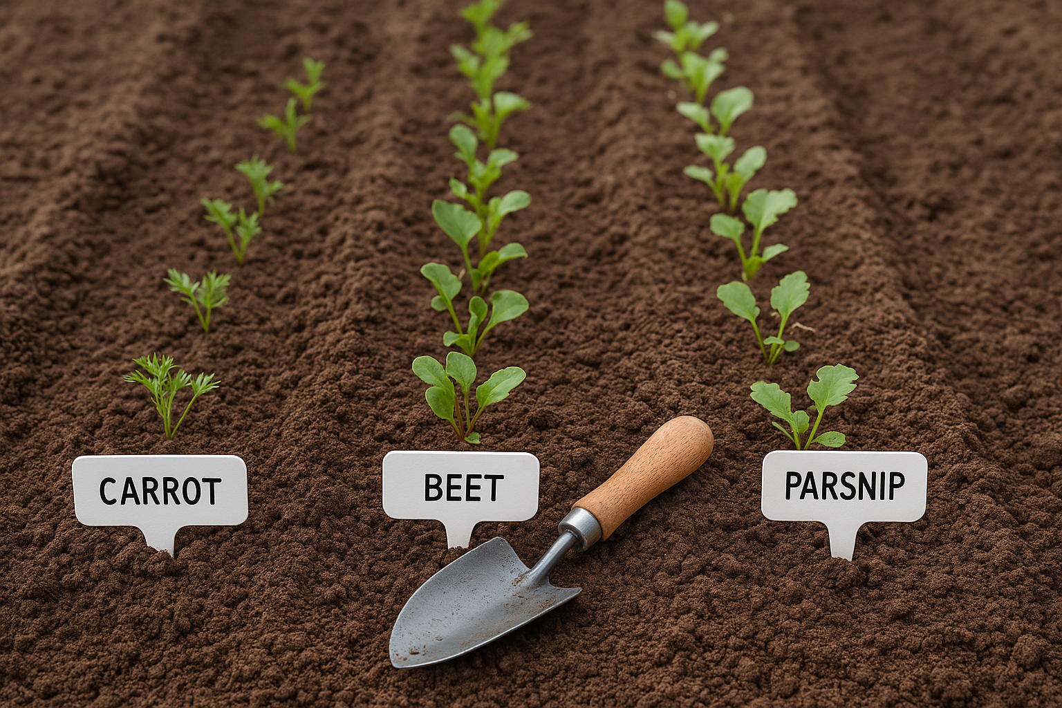 Ortaggi da radice precoci: carote, barbabietole e pastinaca da programmare a febbraio
