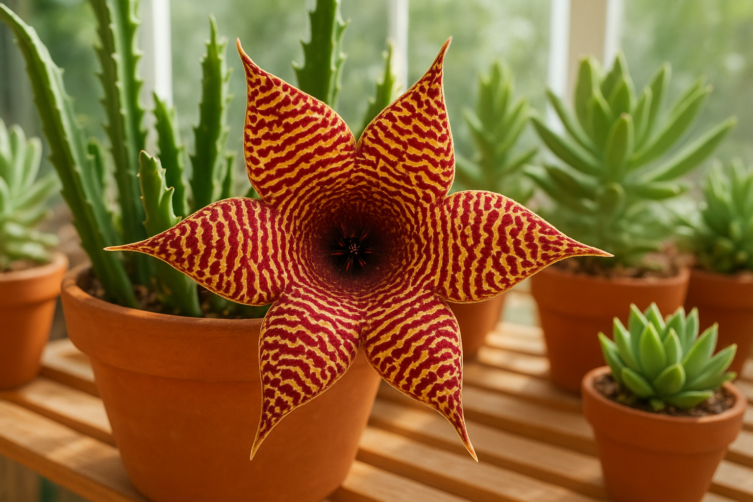 Coltivare stapelie e altre succulente da fiore insolite: specie curiose per serre e verande di fine inverno