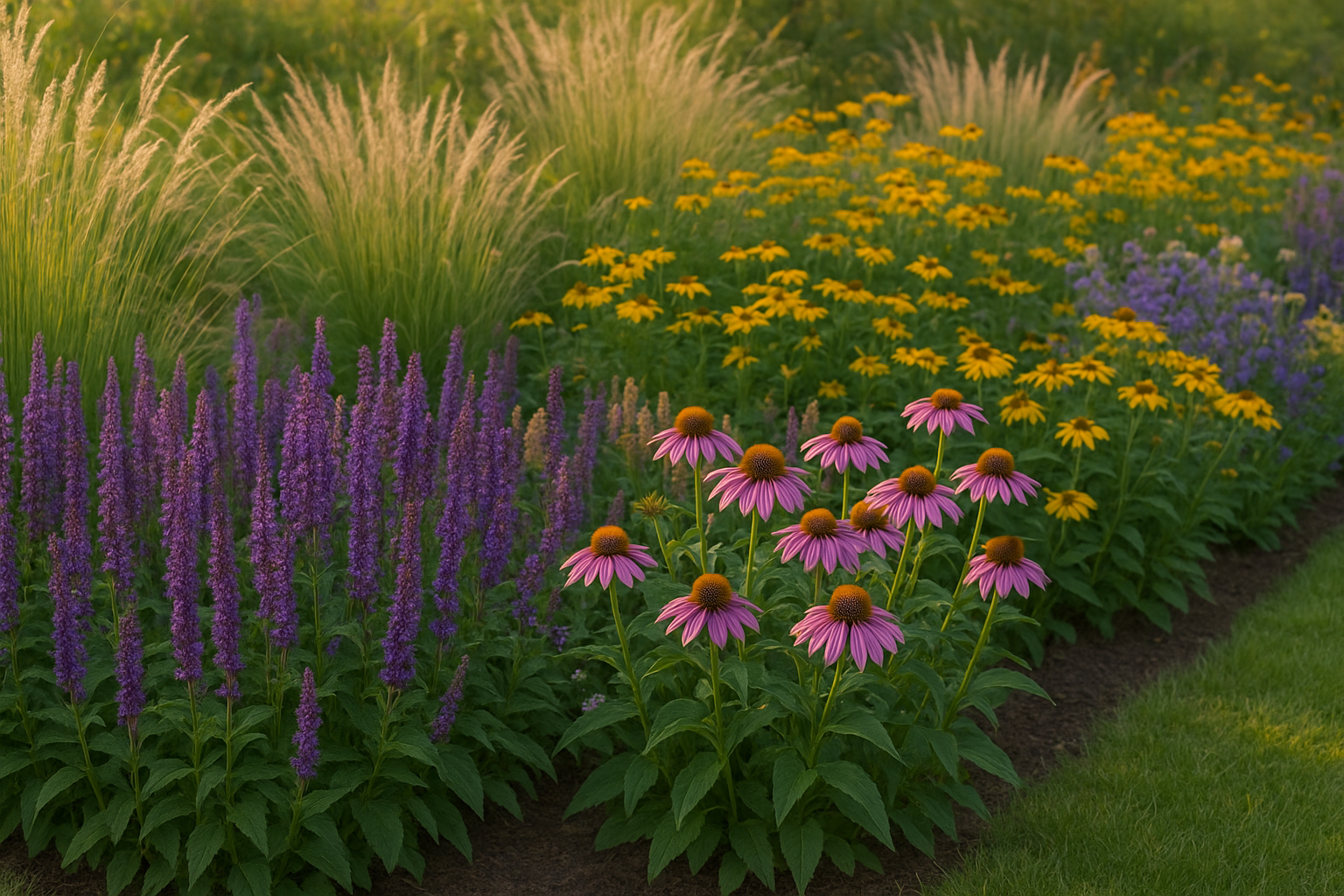 Fiori perenni da bordura da piantare a febbraio per un giardino colorato da primavera a autunno