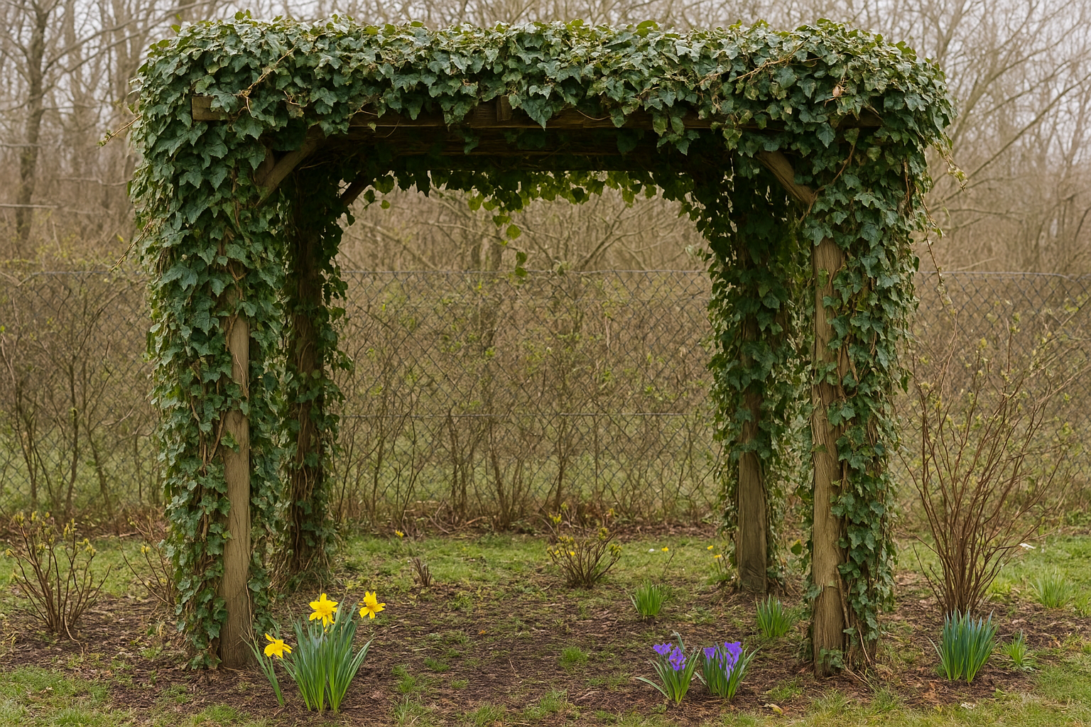 Rampicanti sempreverdi per recinzioni e pergole: scegliere le specie giuste a fine inverno