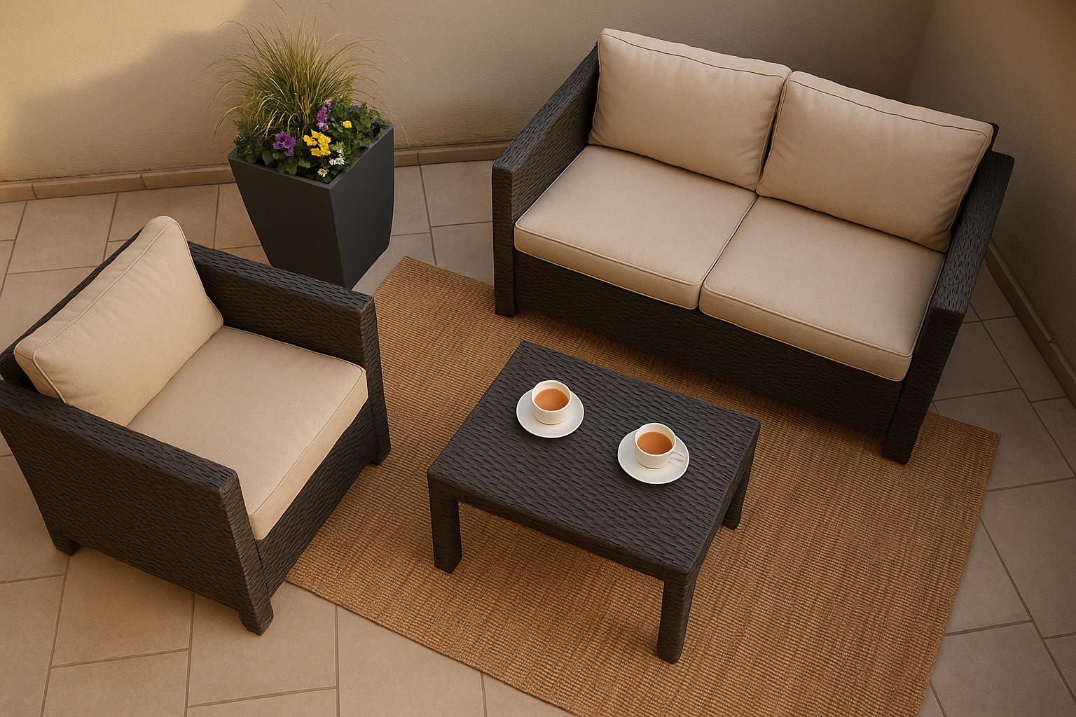 Un salotto da giardino per la primavera: come progettare la zona relax esterna a febbraio