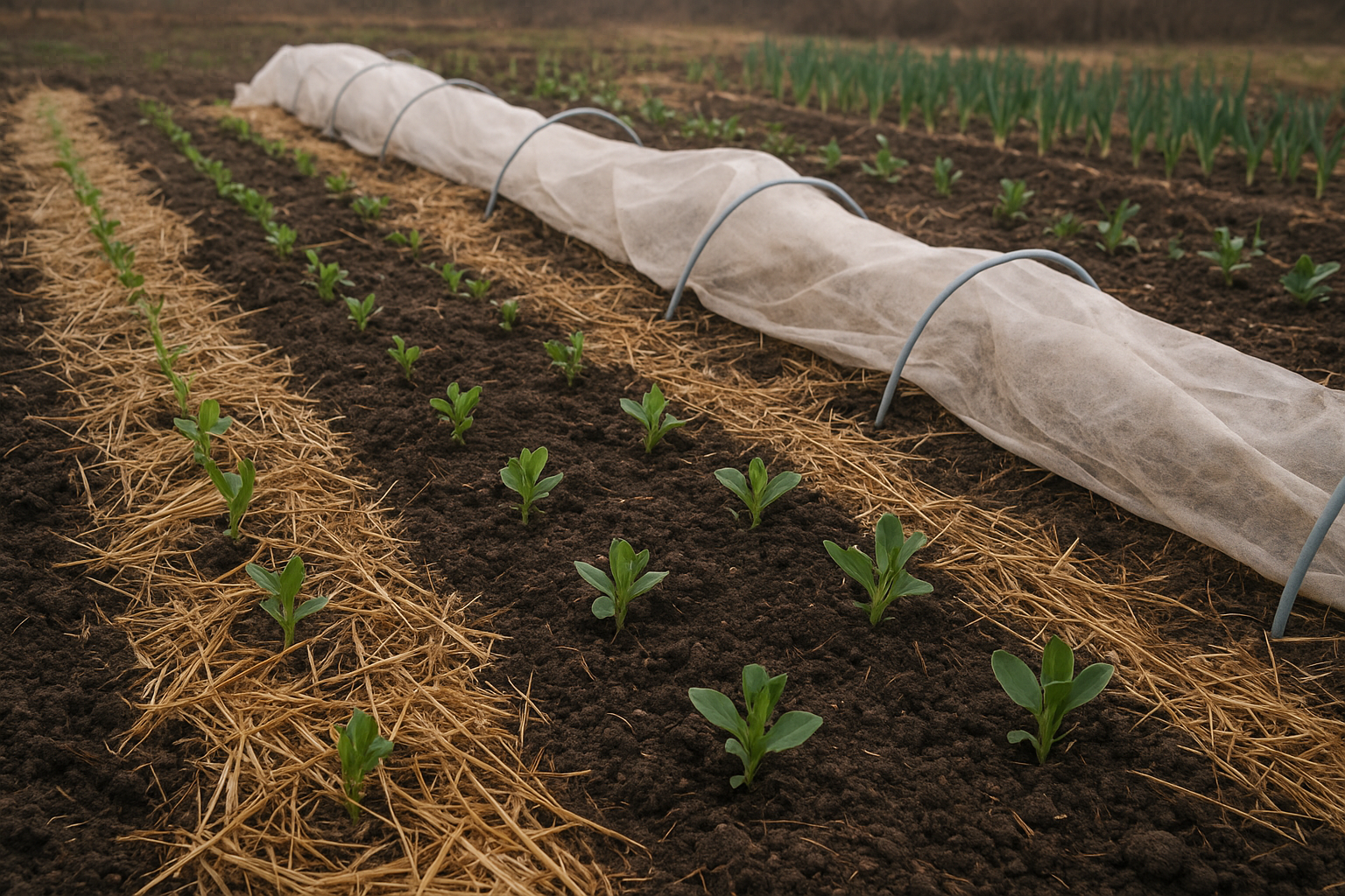 Orto di febbraio in piena terra: ortaggi e aromatiche da seminare direttamente nel suolo