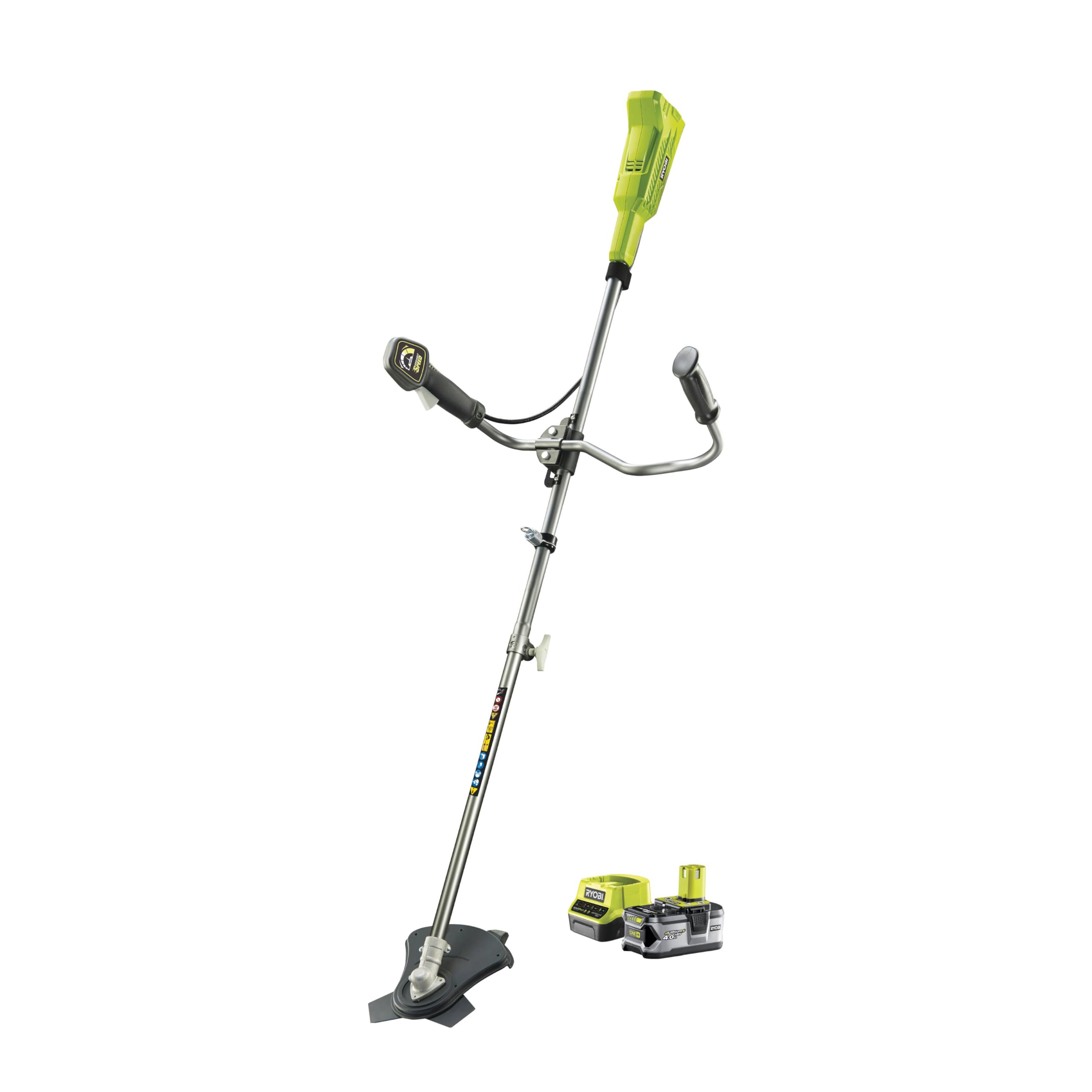 Decespugliatore a batteria Ryobi 18V ONE+, alleato leggero per rifinire prato e bordure