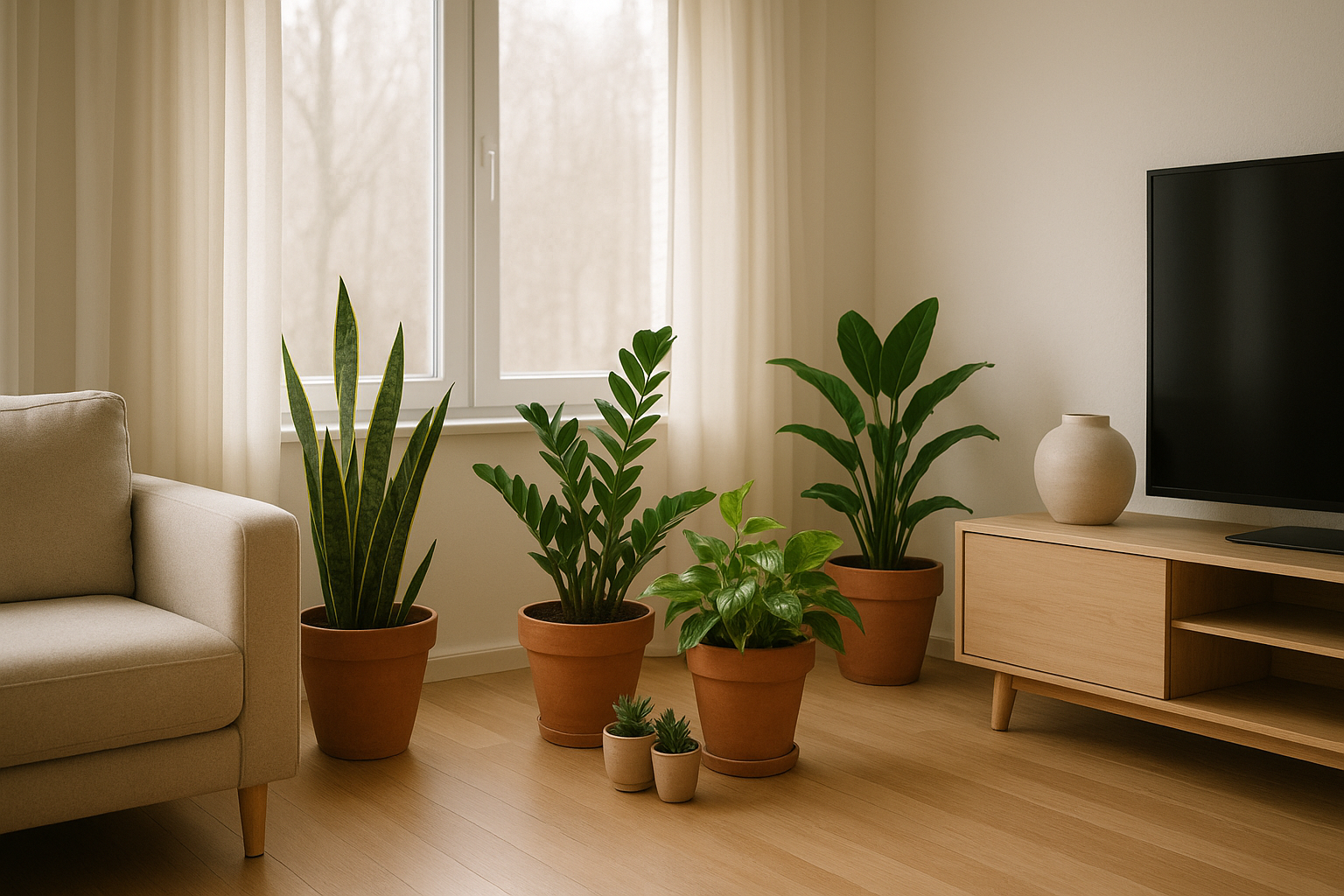 Piante da interno per chi viaggia spesso: specie resistenti alle assenze invernali