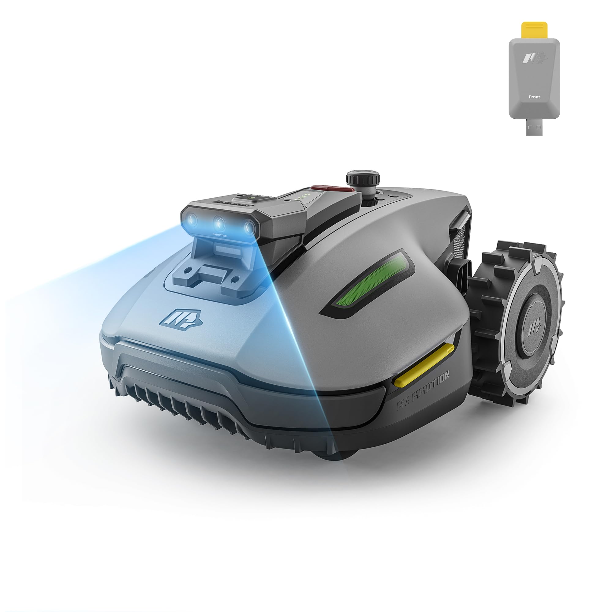 MAMMOTION YUKA mini 2 500, robot tagliaerba smart per piccoli giardini in offerta su Amazon