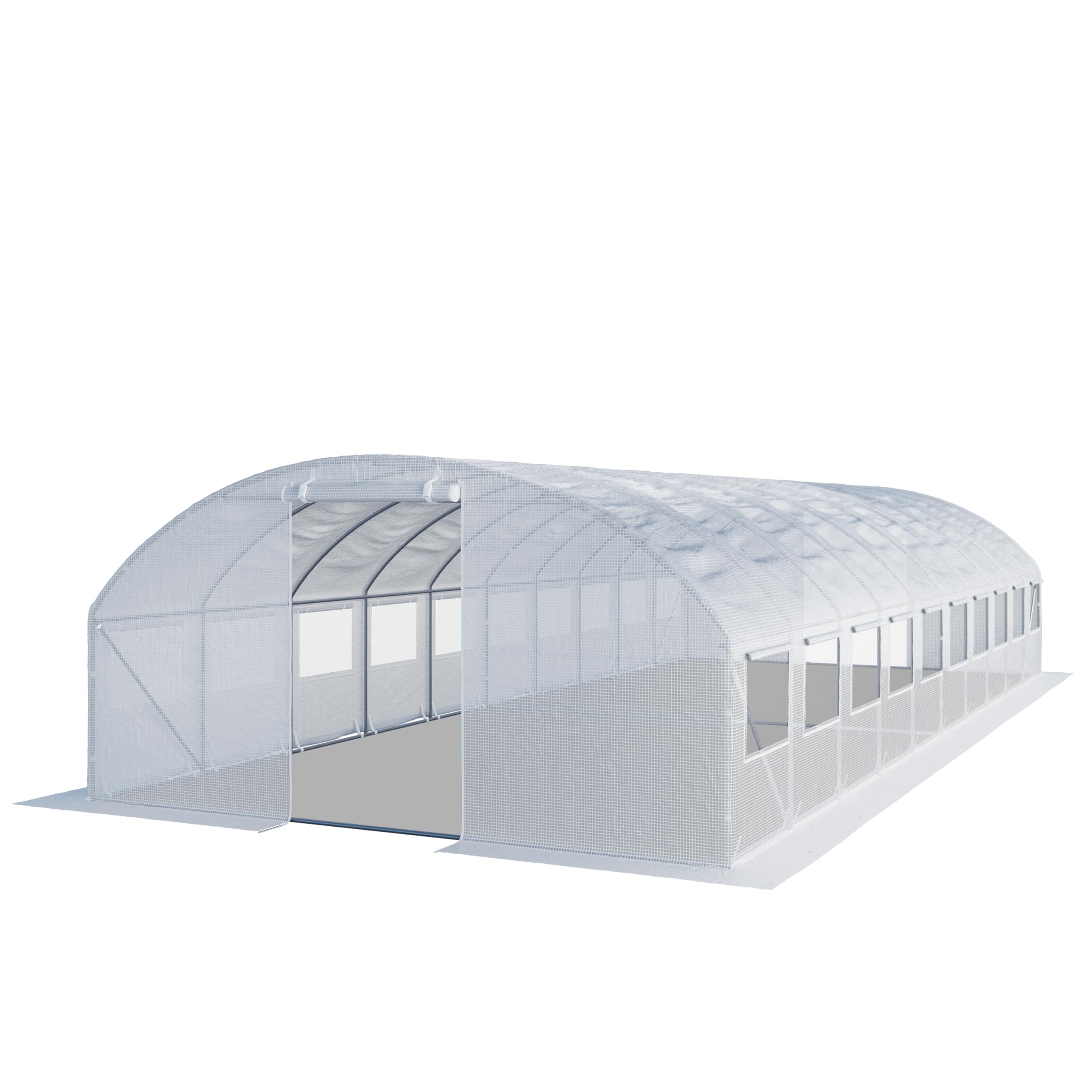 Serra tunnel TOOLPORT 4×10 m per orto e giardino, soluzione extra spazio in promo su Amazon