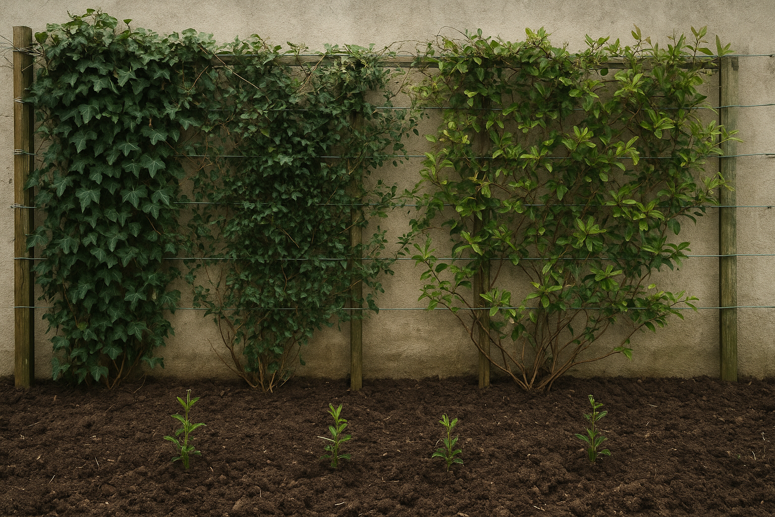 Rampicanti sempreverdi da mettere a dimora a febbraio per coprire recinzioni e muri
