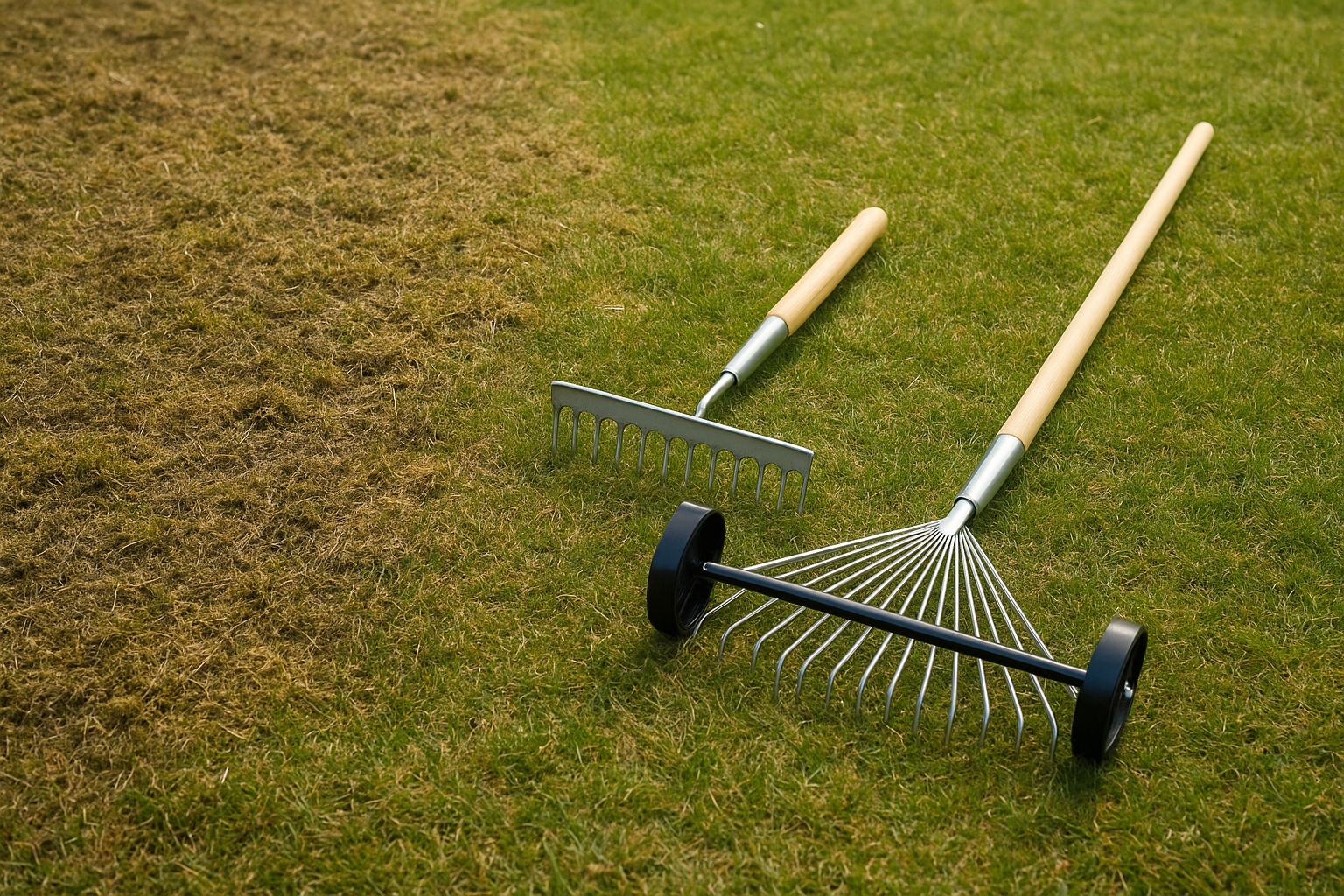 Come scegliere il miglior set di rastrelli per la cura del prato di fine inverno