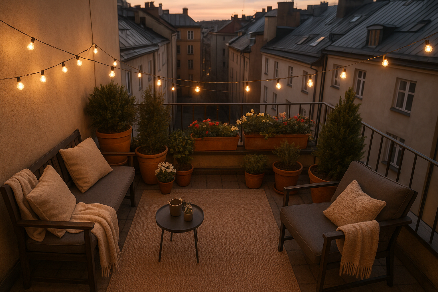 Arredare il terrazzo a febbraio: idee verdi per prepararsi alla primavera