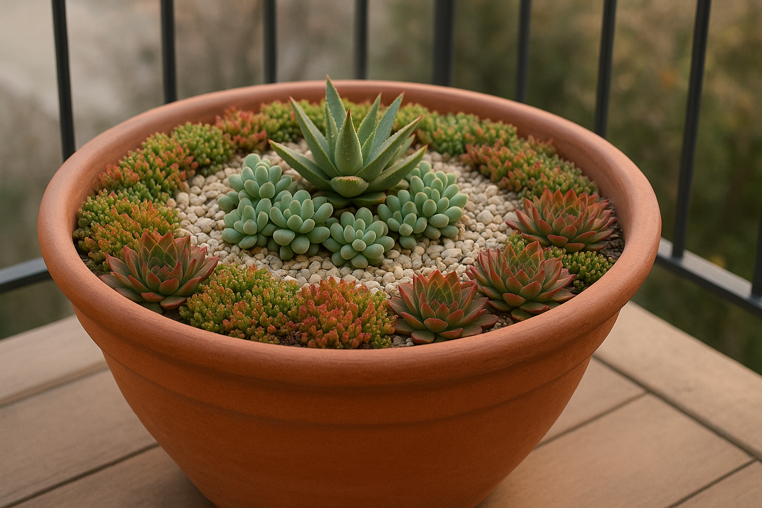 Succulente tappezzanti per bordure in vaso: scegliere e impostare le combinazioni a metà febbraio