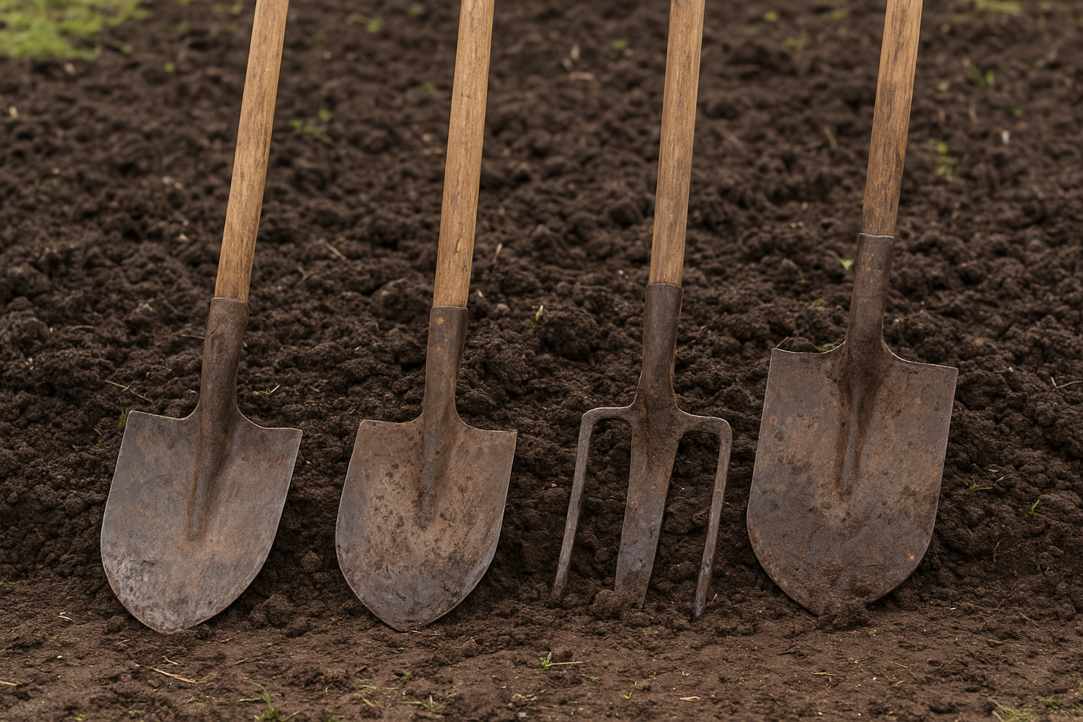 Set di vanghe e badili: come scegliere quelli giusti per il terreno di fine inverno
