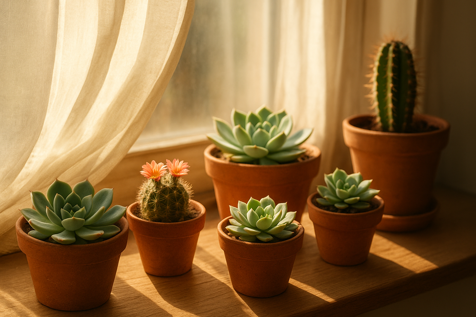 Piante grasse sul davanzale a sud: specie ideali e trucchi di cura tra fine inverno e primavera