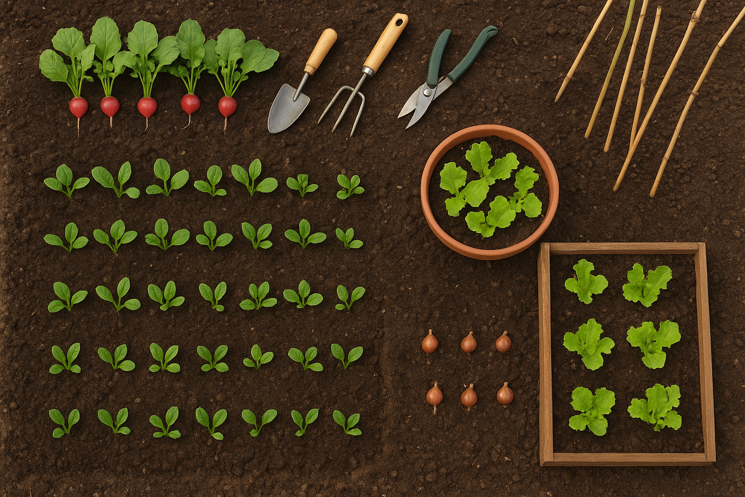 Orto di febbraio per chi inizia da zero: 5 ortaggi facili da seminare ora