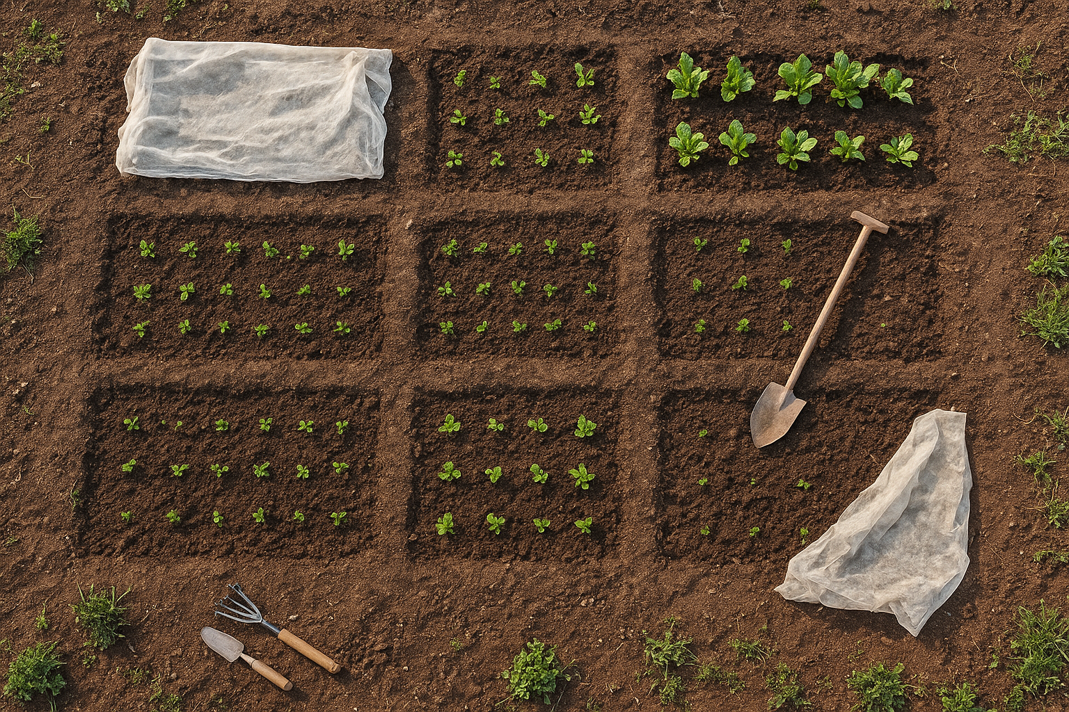 Orto di febbraio in piena terra: semine, trapianti e rotazioni per un raccolto ricco