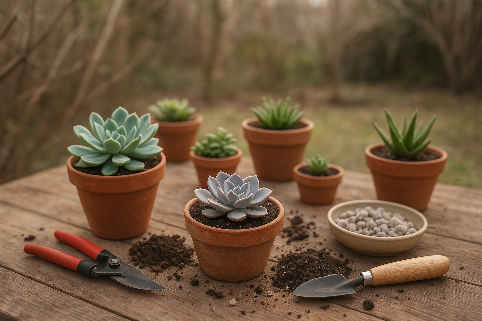 Piante grasse in ripresa: cosa fare a febbraio tra rinvasi, potature e prime concimazioni leggere