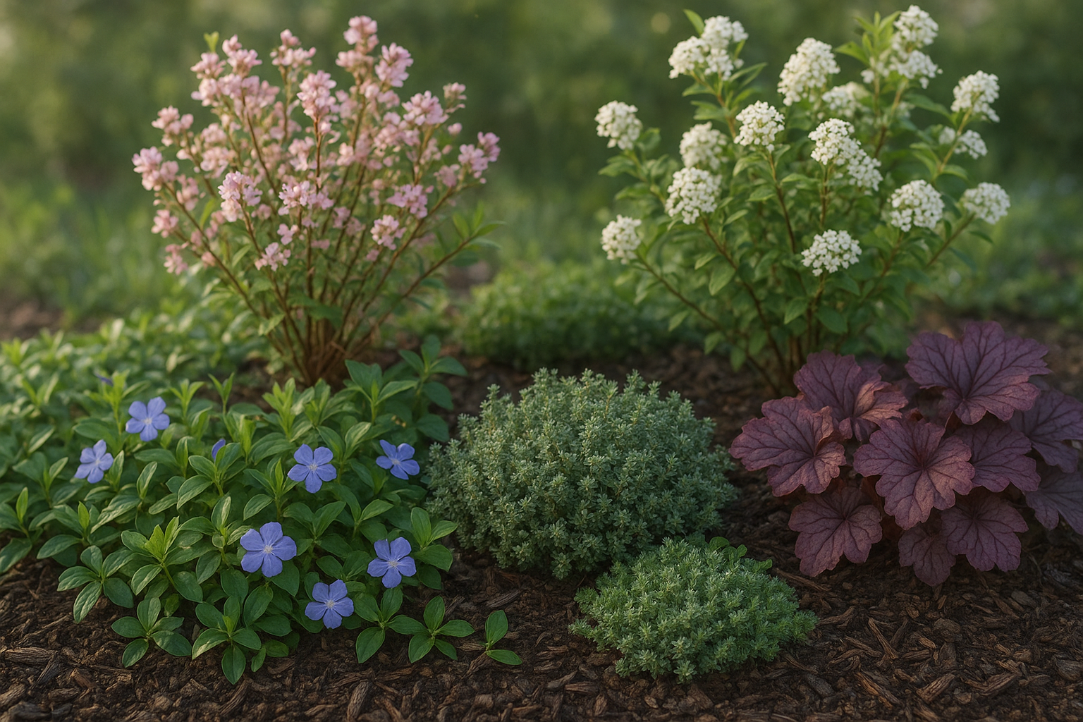 Piante tappezzanti sempreverdi da bordo aiuola: scegliere le specie giuste a inizio primavera