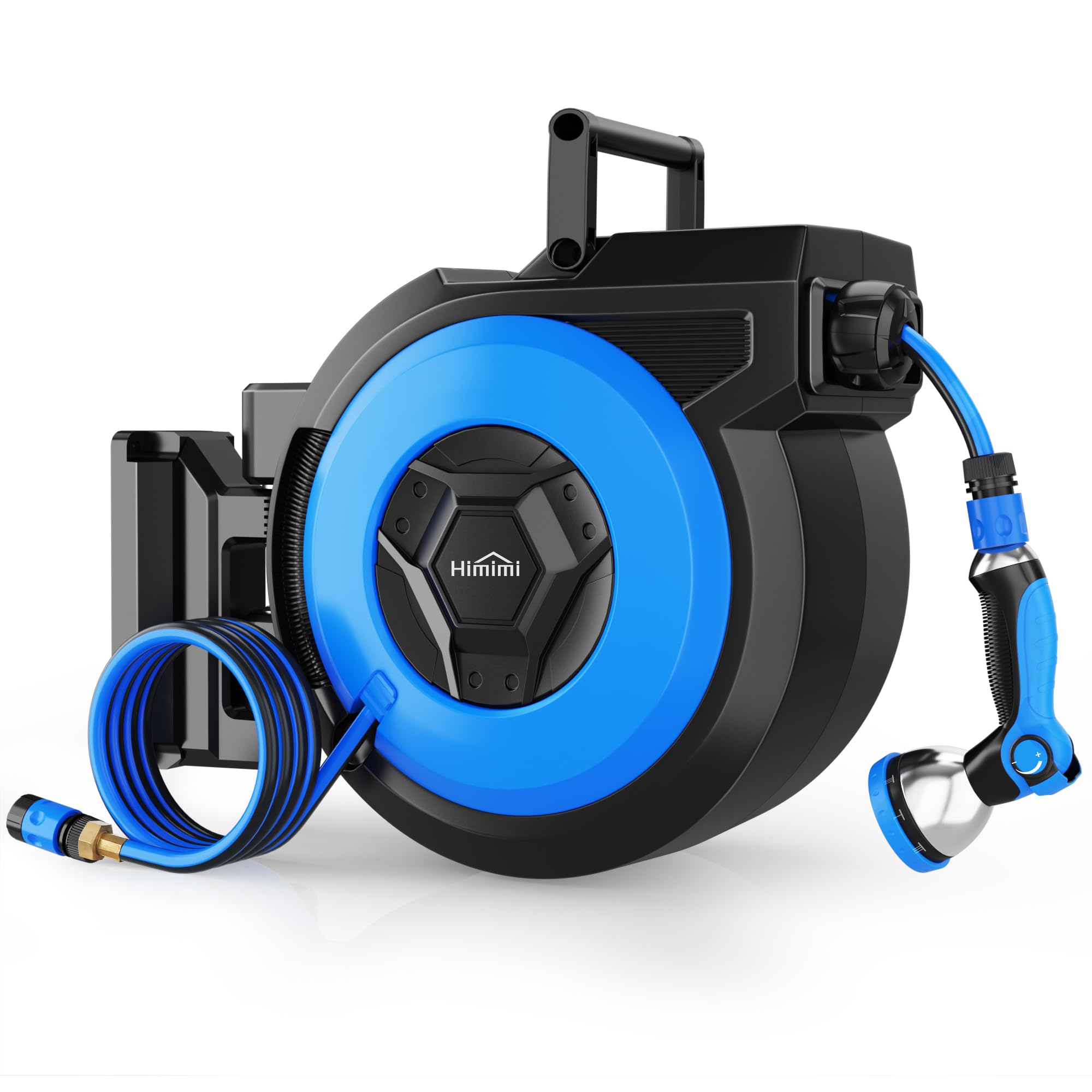 Avvolgitubo da giardino Himimi 30 m, irrigazione ordinata e senza grovigli