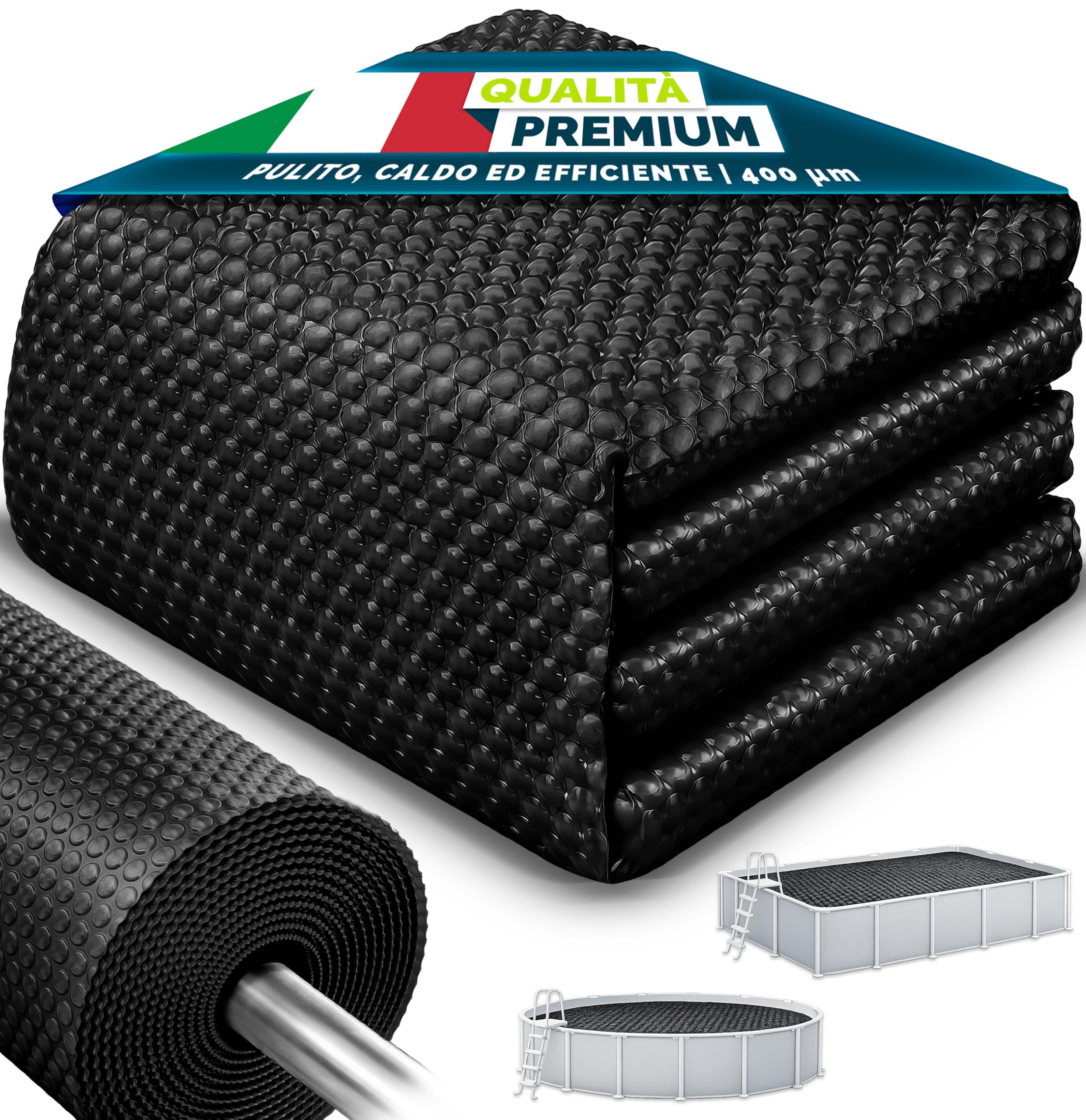 Telo solare tillvex per piscina, estendere la stagione dei bagni nel giardino di casa