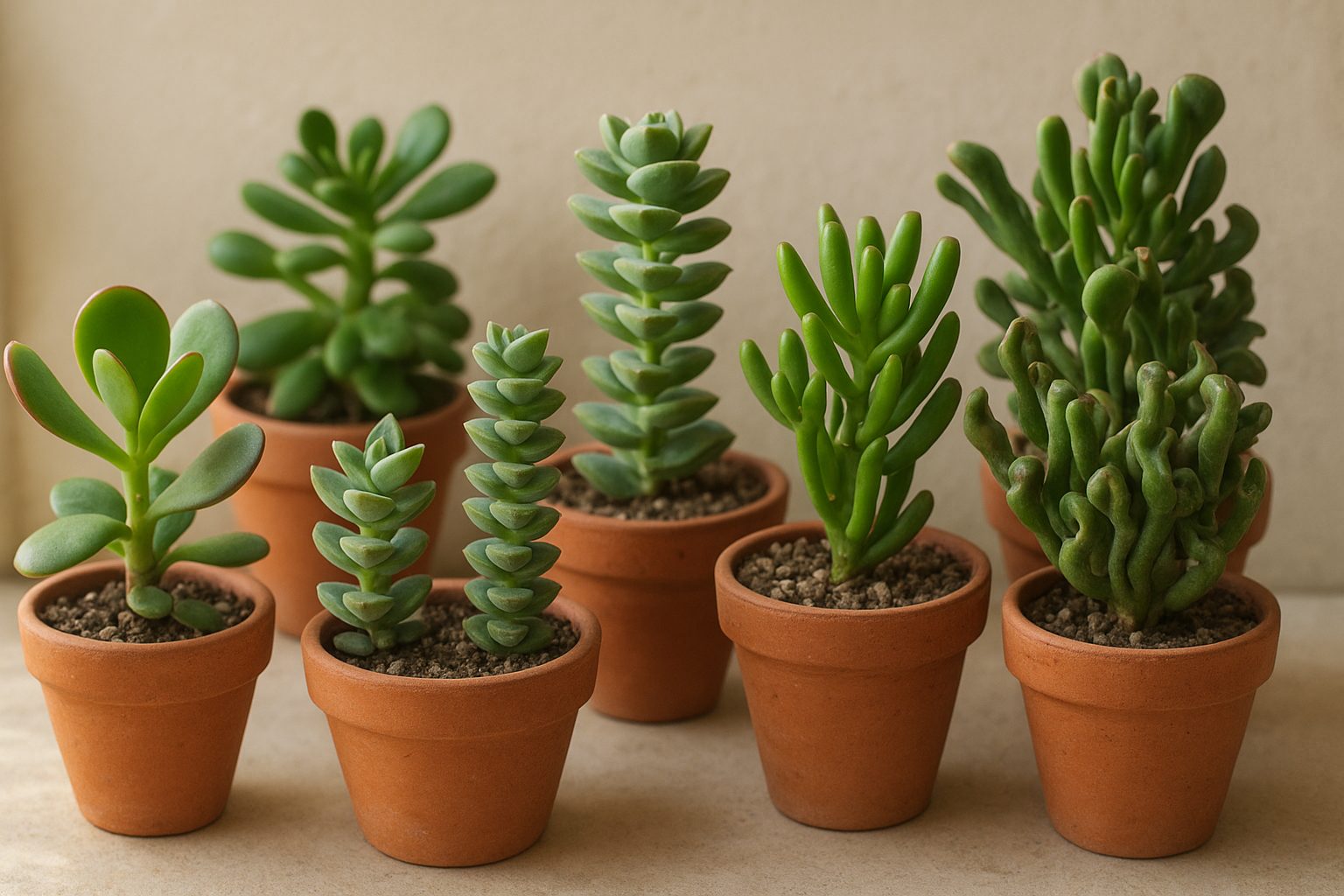 Collezionare crassule ornamentali: varietà particolari e cure di inizio primavera