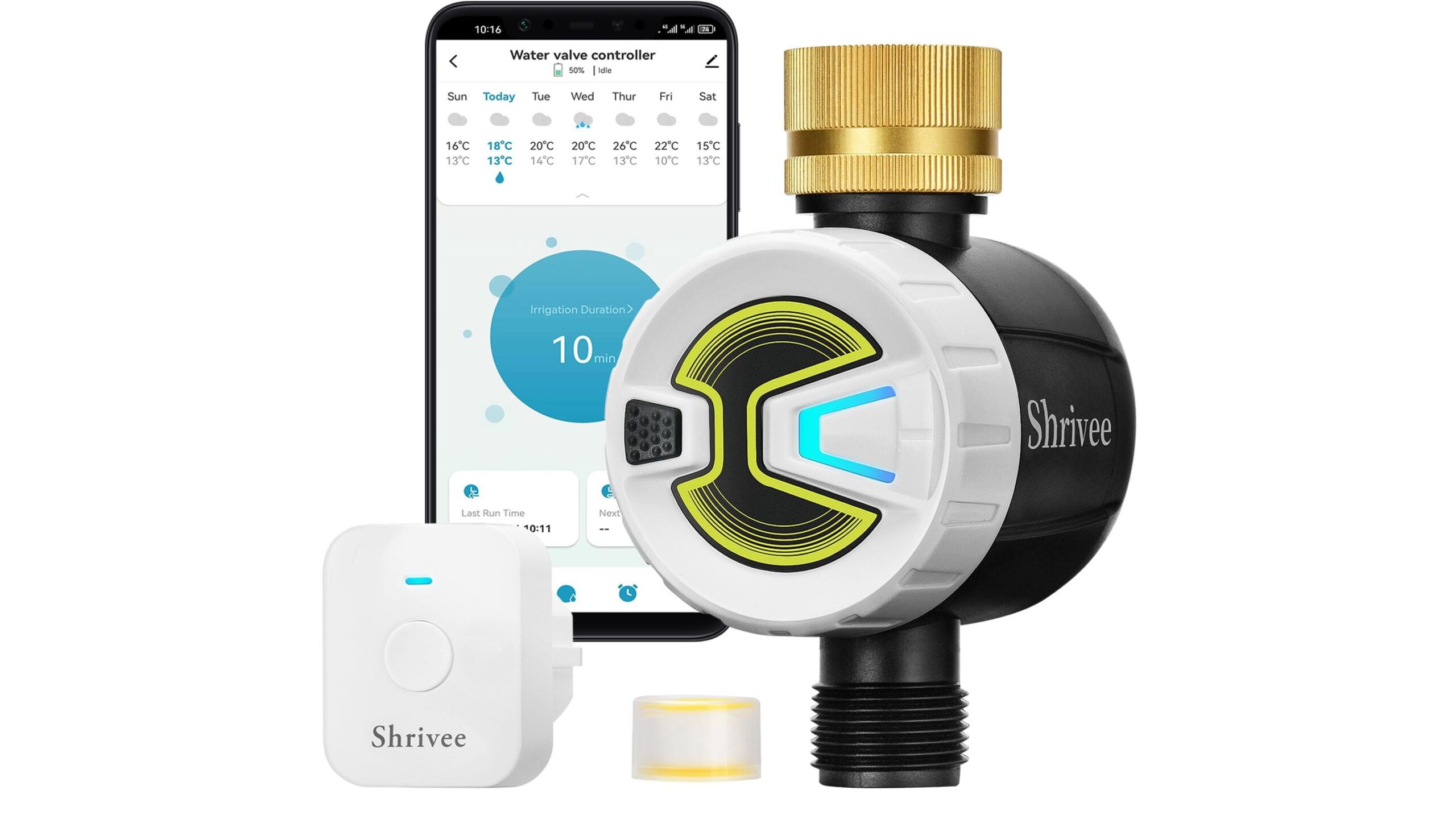 Computer di irrigazione Shrivee con WiFi: automatizzare l’annaffiatura di giardino e balcone