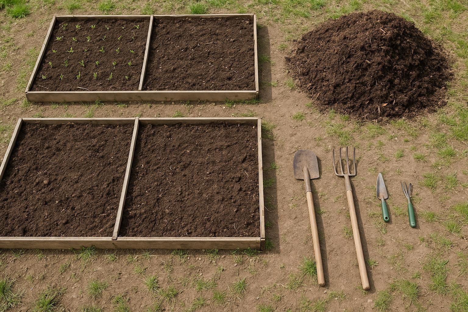 Pulizia e riordino dell’orto a marzo: prepararlo alla nuova stagione dopo l’inverno