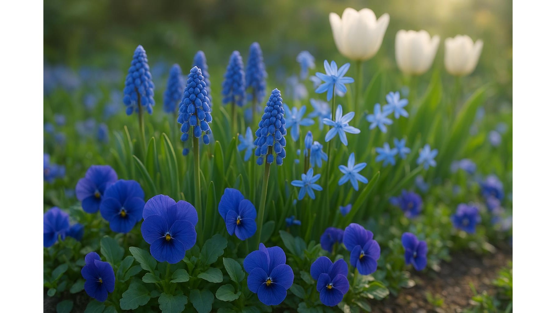 Fioriture blu in giardino a inizio primavera: 7 specie facili per bordure e vasi