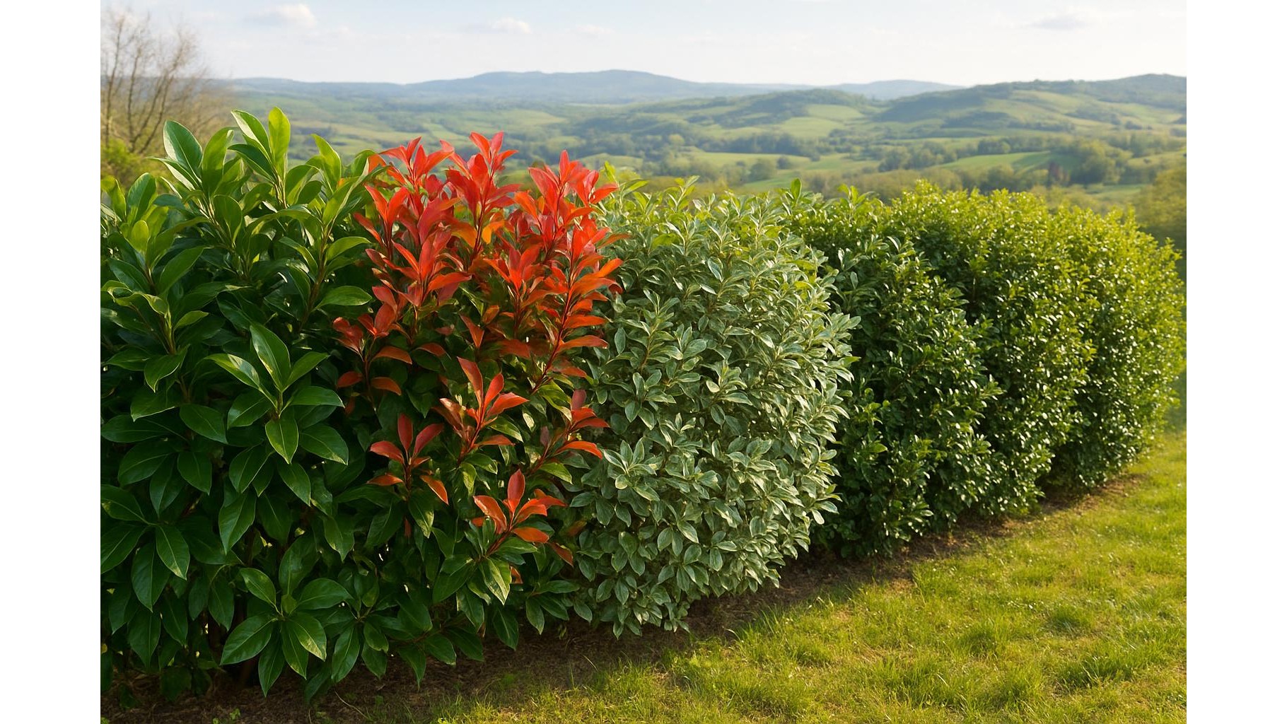 Arbusti da siepe sempreverdi per giardini ventosi di collina: 5 specie robuste e decorative