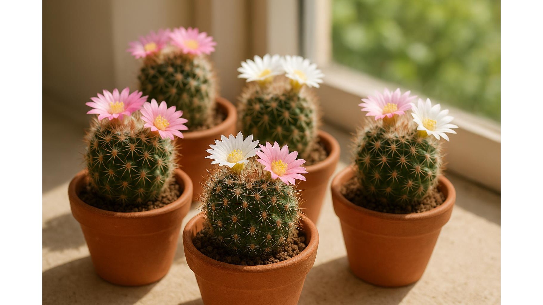 Collezionare mammillaria in vaso: piccoli cactus fioriti per davanzali primaverili