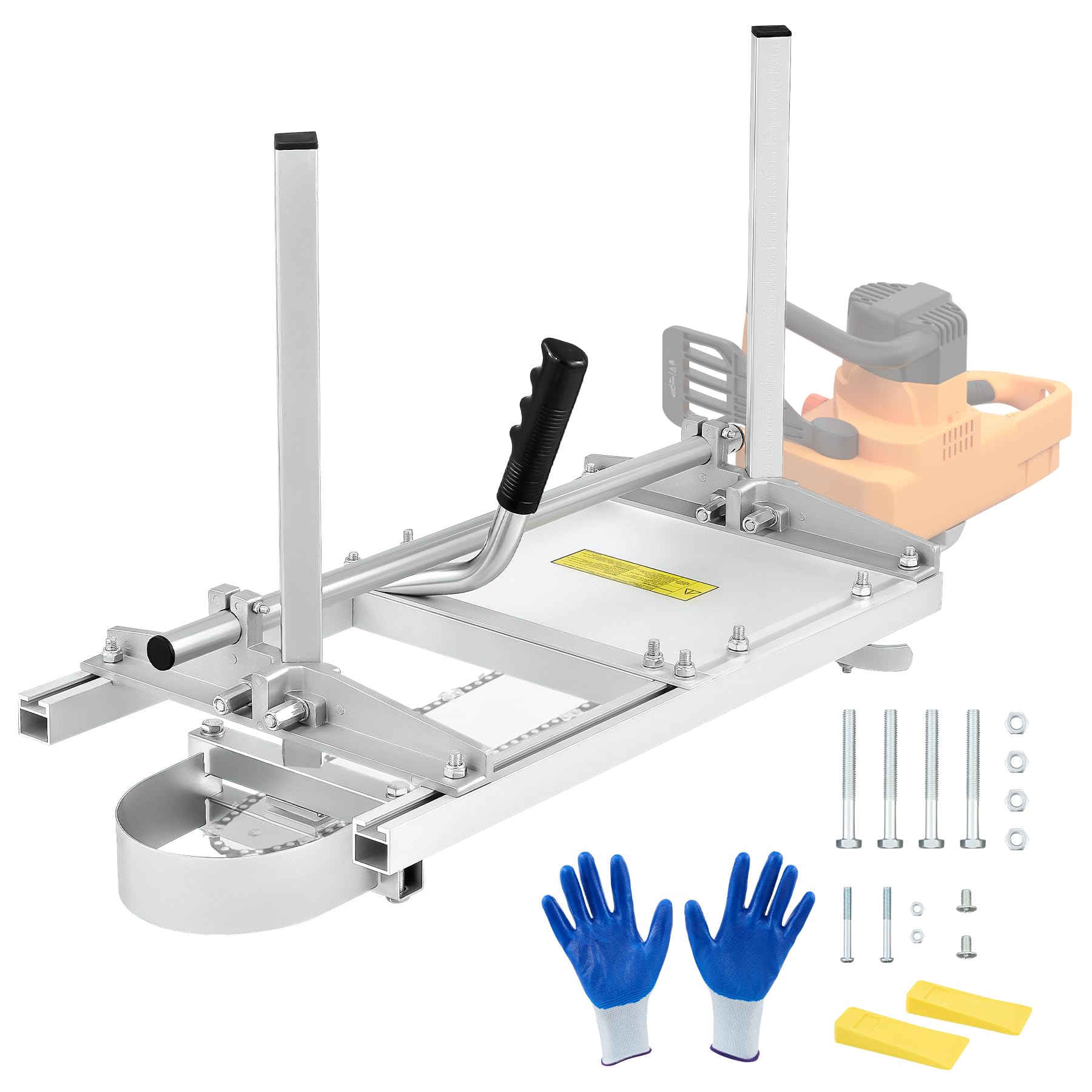 Segheria a catena portatile Zelcan, come trasformare i tronchi del tuo giardino in tavole spendendo meno