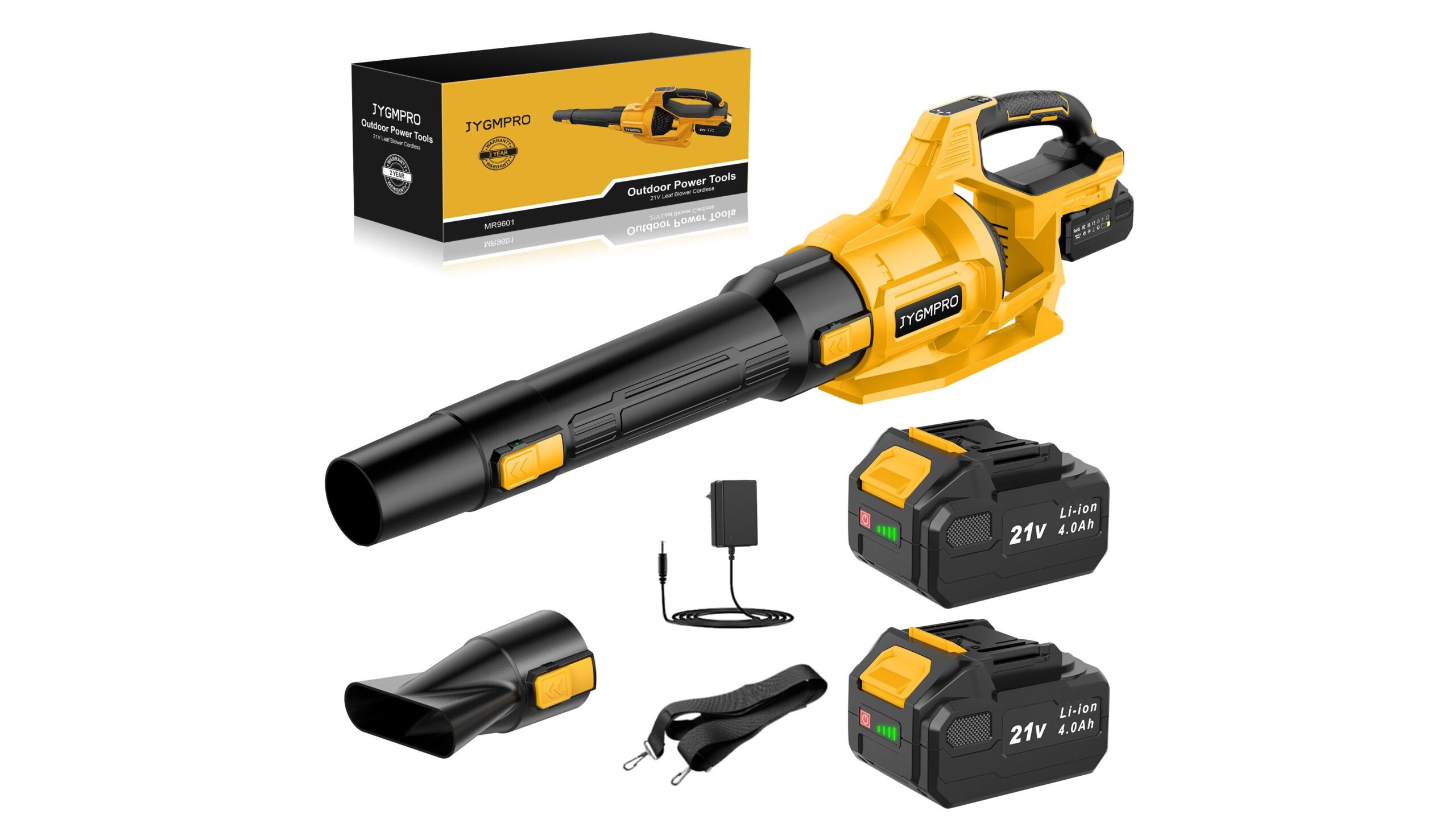 Soffiatore a batteria JYGMPRO, alleato veloce per foglie e polvere in giardino e terrazzo
