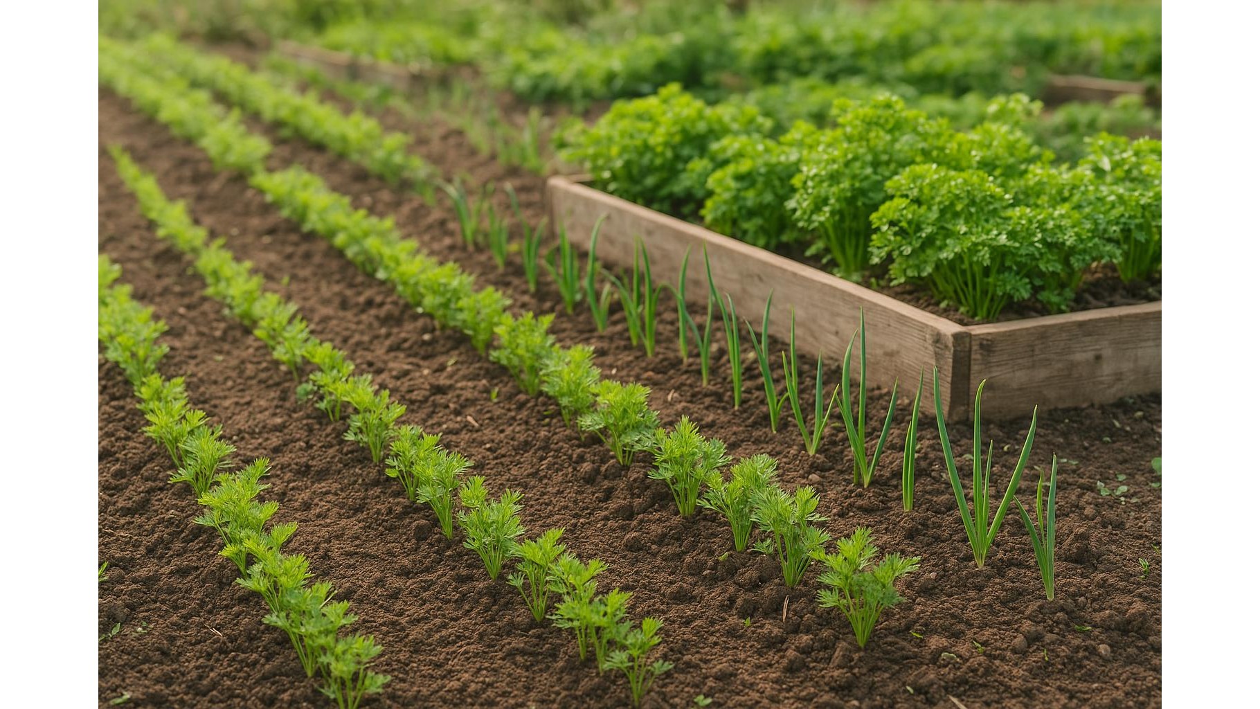 Semine di carote primitive, cipollotti e prezzemolo: cosa mettere a dimora in orto a fine marzo