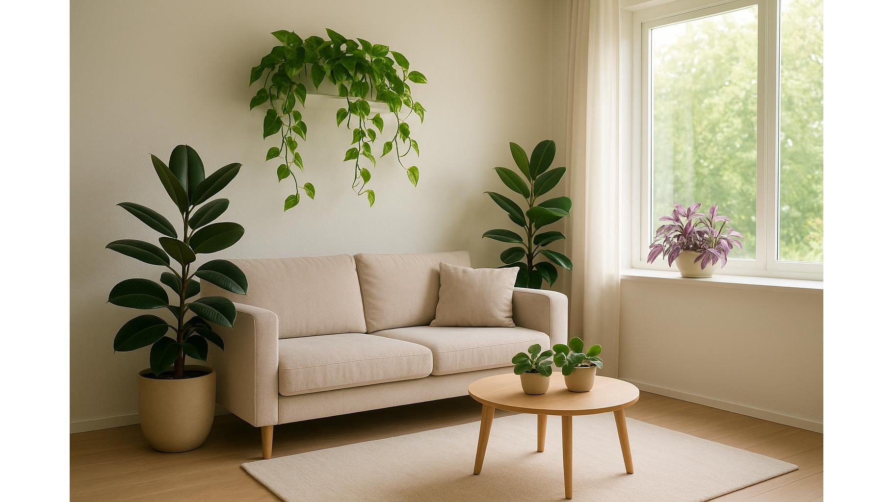 Piante da interno a crescita rapida per rinfrescare la casa in primavera