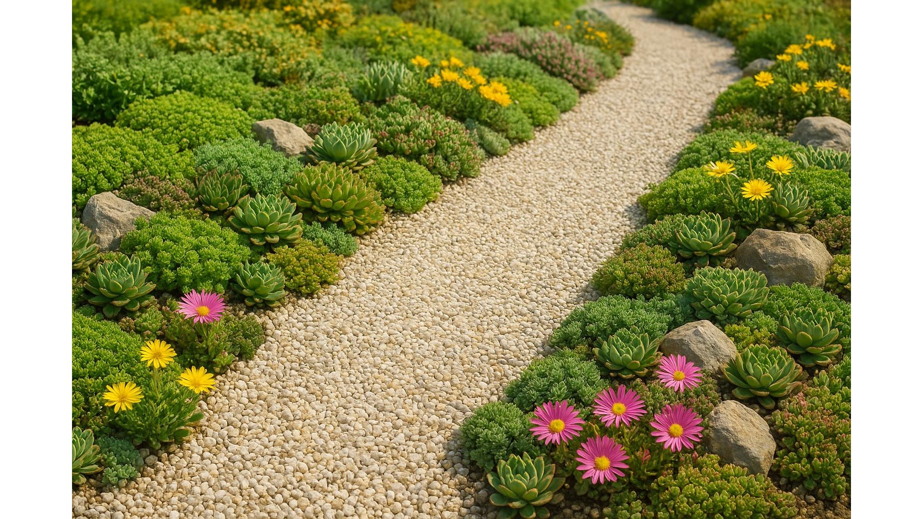 Piante grasse per bordi di vialetto drenanti: specie resistenti da piantare a fine marzo