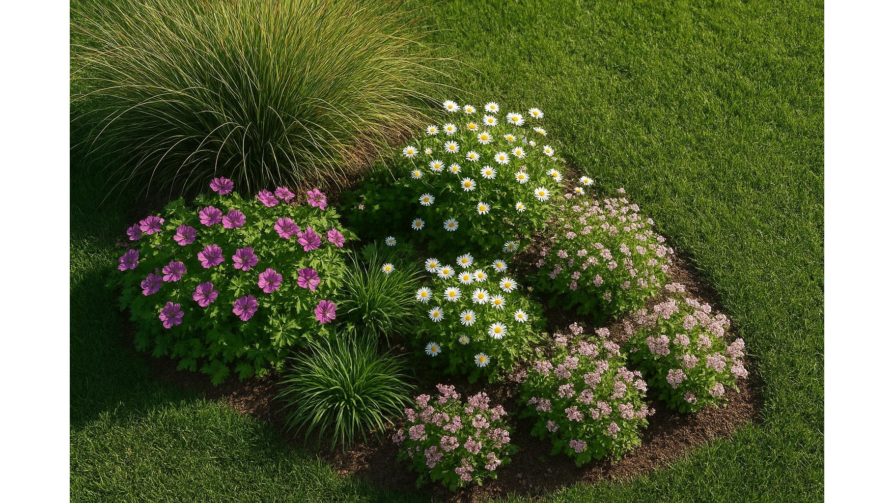Piante da esterno per bordi di prato a bassa manutenzione: scegliere le specie giuste a fine marzo