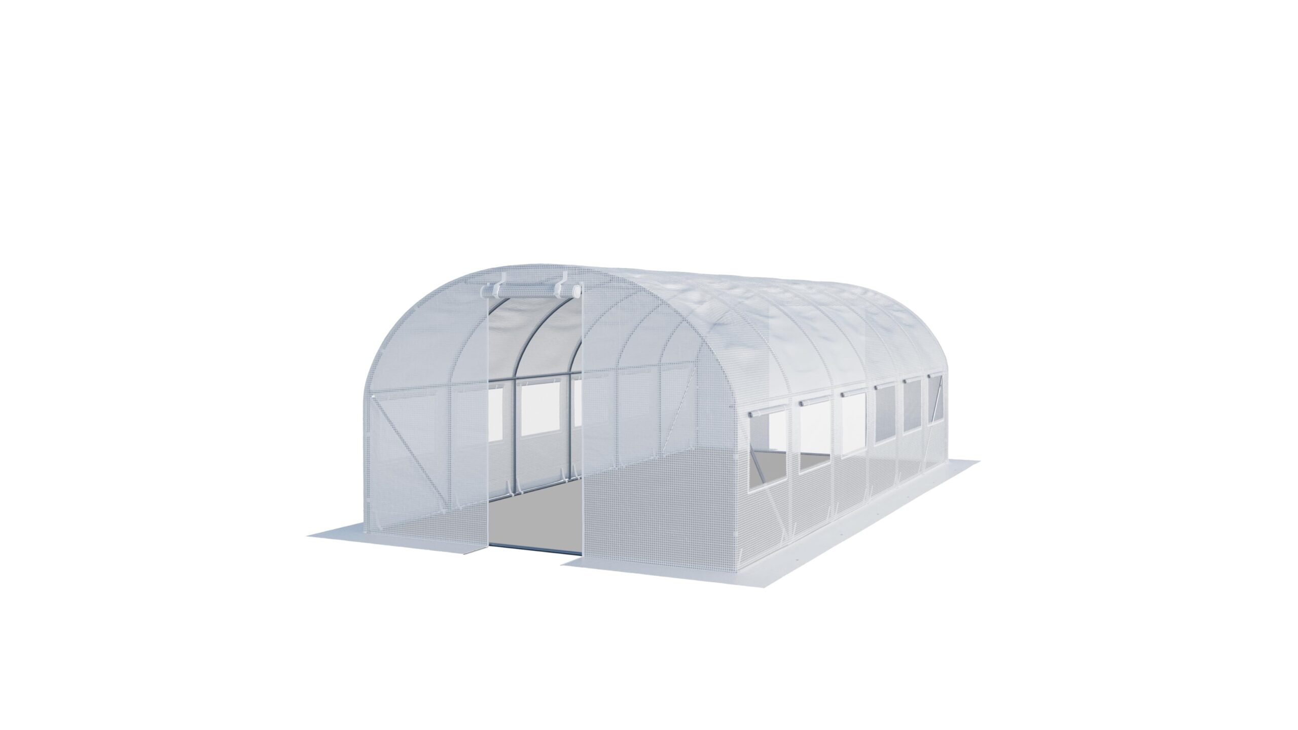 Serra tunnel TOOLPORT 4×6 m, una struttura robusta in offerta per anticipare le coltivazioni di primavera