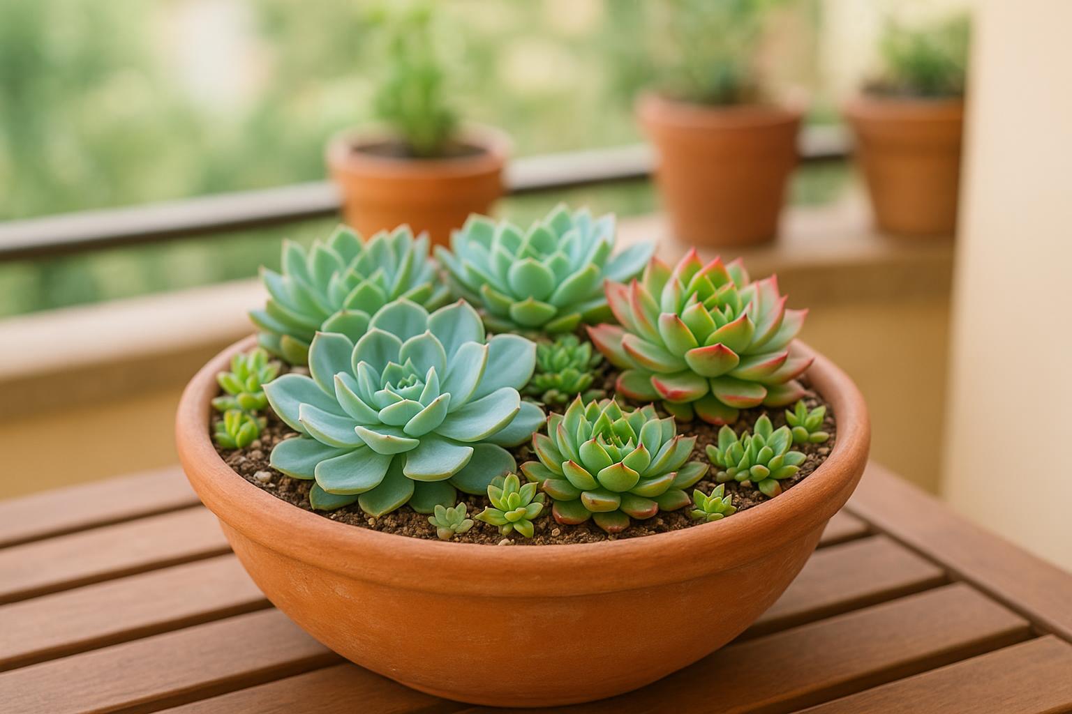 Collezionare piante grasse a rosetta: echeveria, sempervivum e altre specie perfette per ciotole di primavera