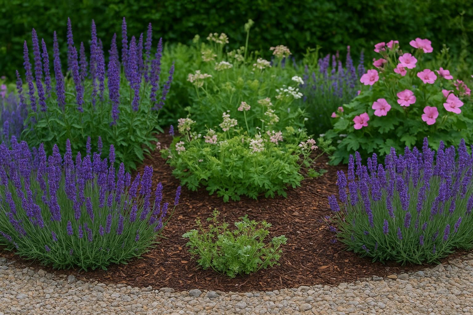 Piante da esterno per bordure anti-lumaca: specie meno appetibili da piantare a marzo