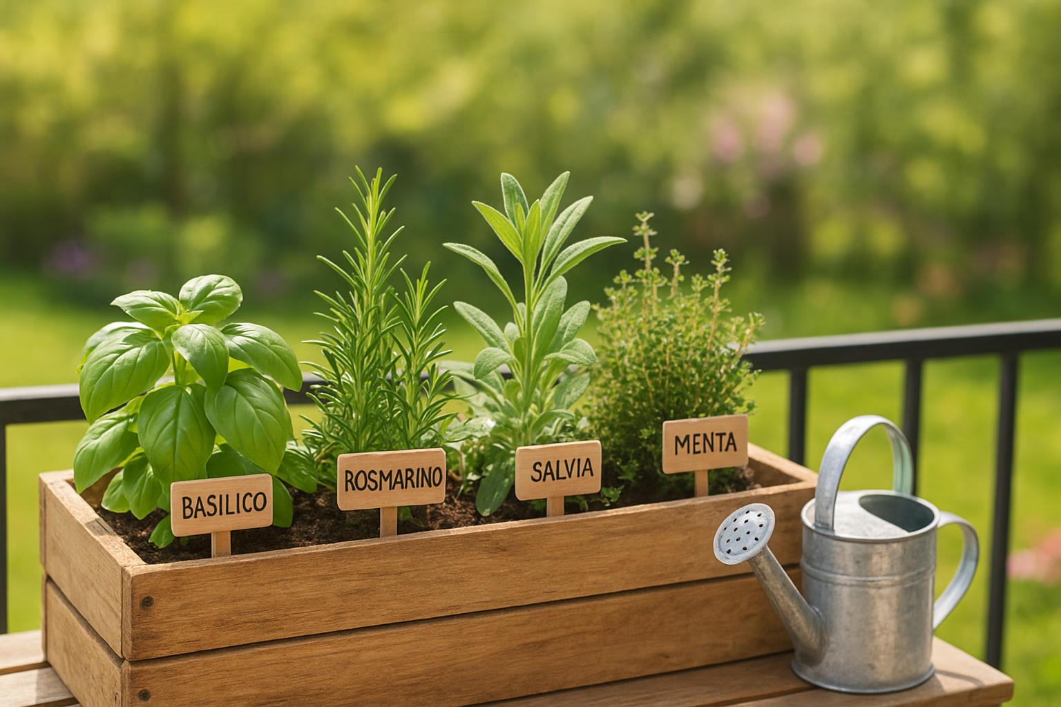 Orto aromatico di aprile: erbe perenni e annuali da seminare e trapiantare ora