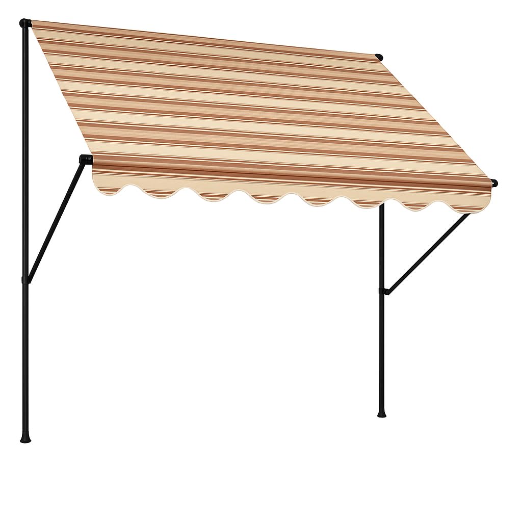 Tenda da sole Angerer con manovella per balcone e terrazza, il modello da 4 metri in promo su Amazon