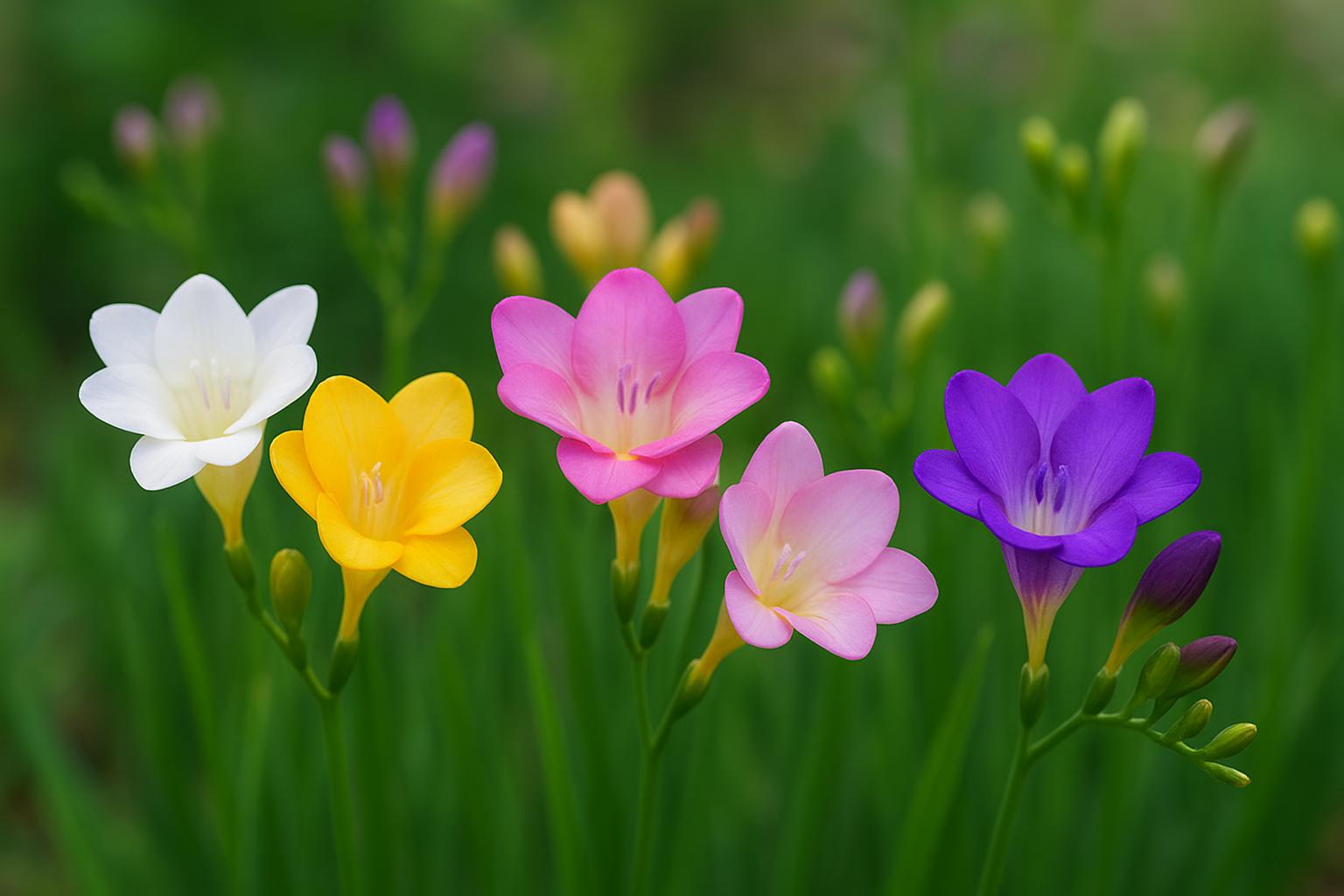 Fresie in giardino e in vaso: profumo di primavera da marzo all’inizio estate