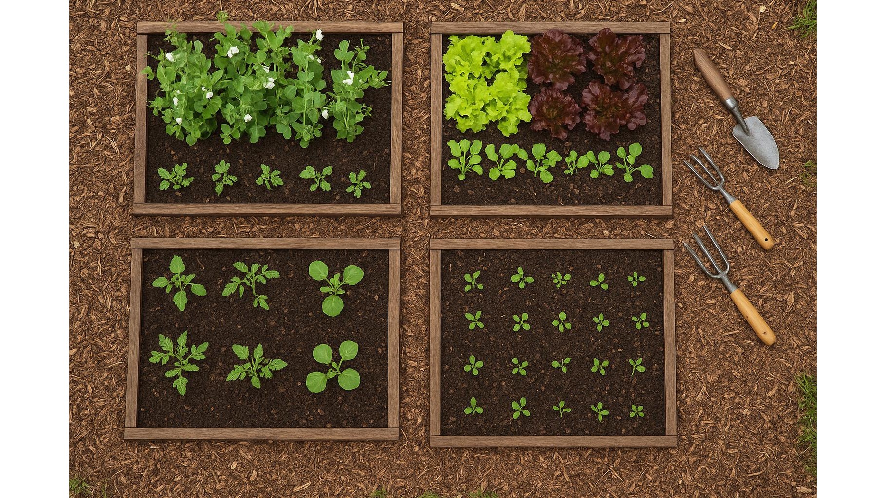 Rotazioni colturali di primavera nell’orto domestico: come organizzare le aiuole per ortaggi più sani