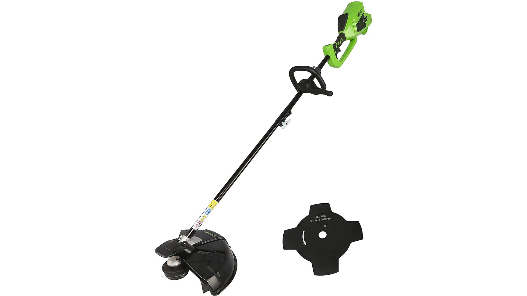 Greenworks 40V decespugliatore a batteria, alleato potente per rifinire prato e bordure
