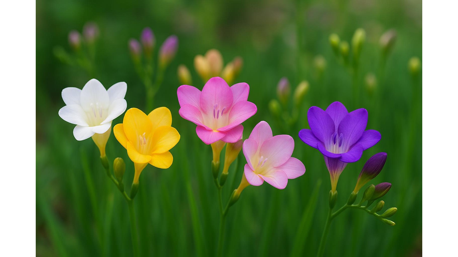 Fresie in giardino e in vaso: profumo di primavera da marzo all’inizio estate