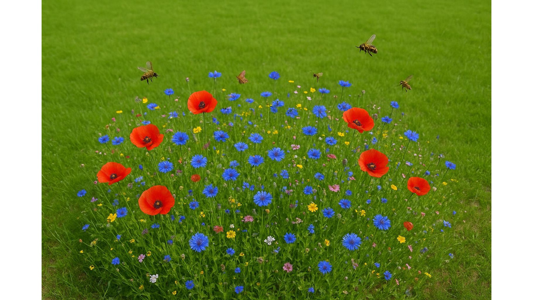 Fiori di campo in giardino: come seminare a marzo una mini prateria fiorita