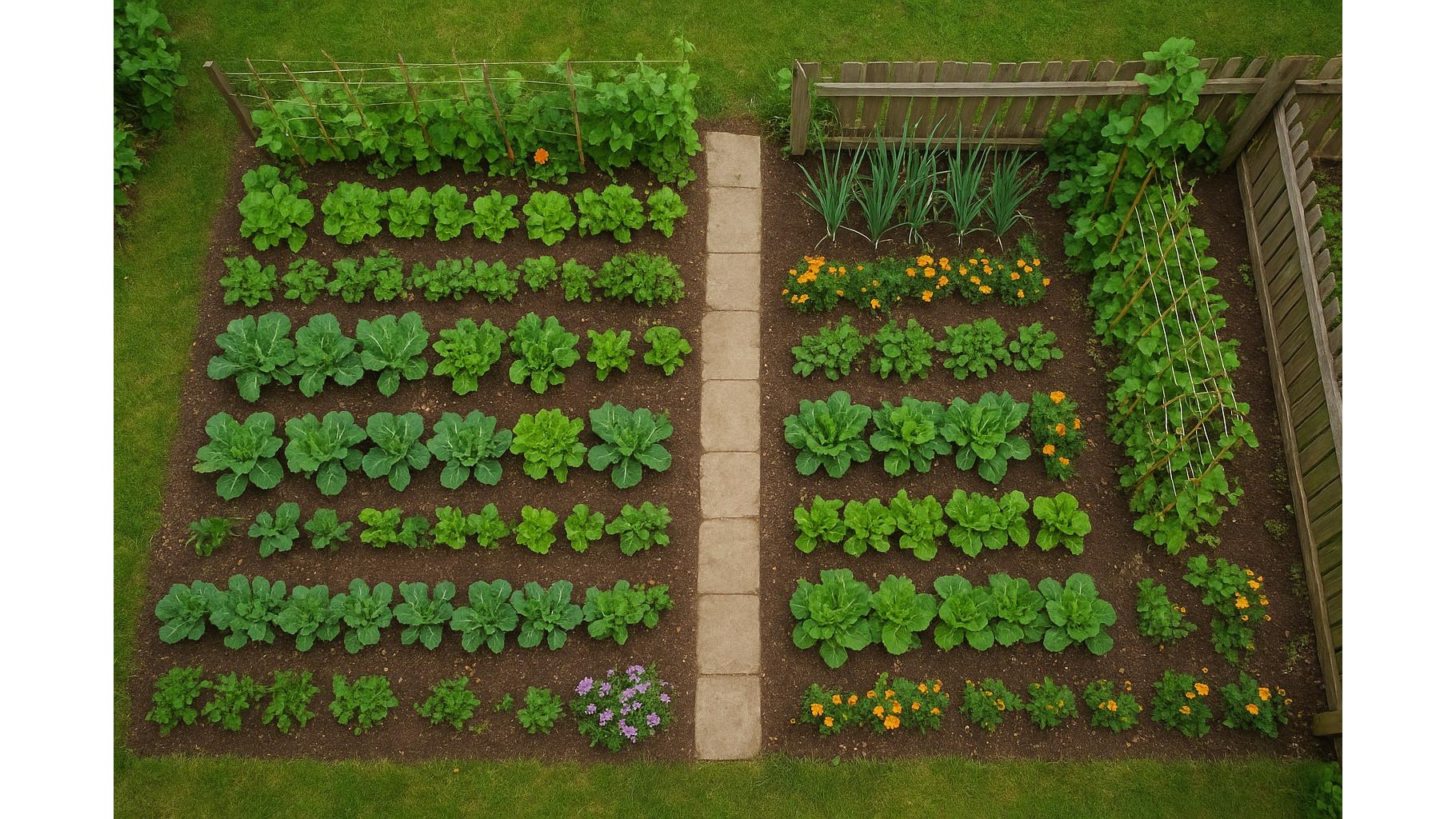 Orto di marzo per chi ha solo aiuole strette: come sfruttare i bordi del giardino