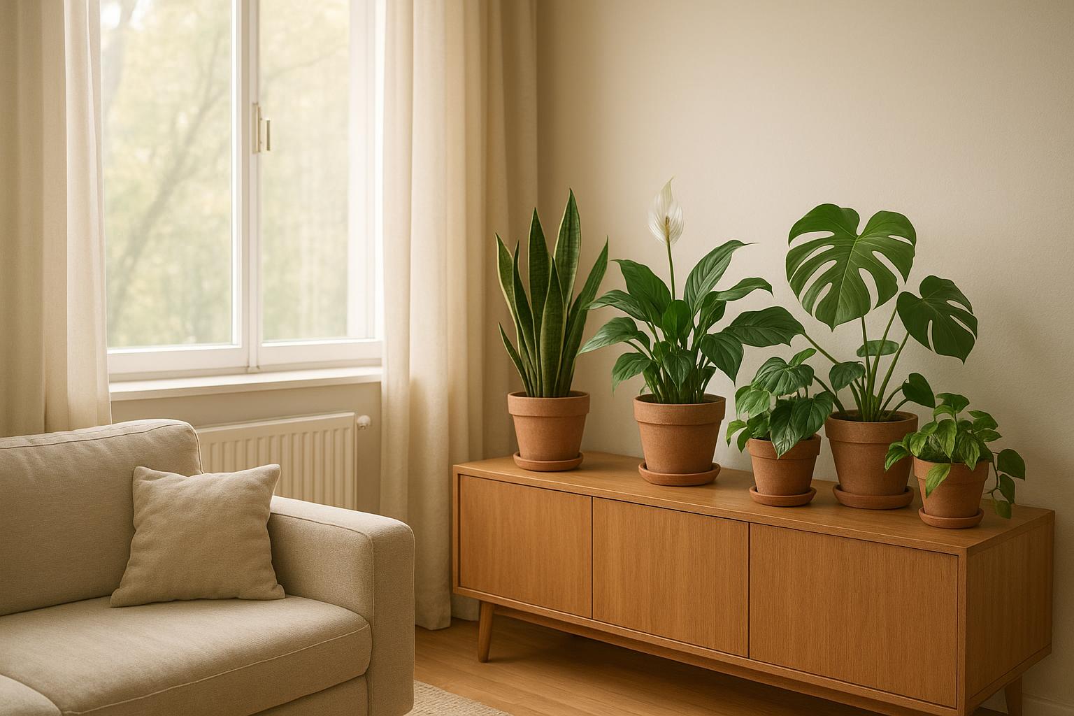 Piante da interno che reggono i caloriferi spenti: specie ideali per la mezza stagione