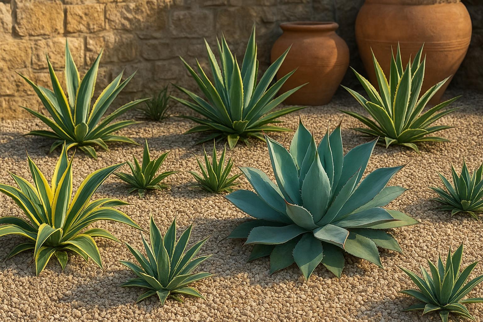 Coltivare agavi ornamentali in giardino e in vaso: varietà resistenti e gestione dei primi caldi