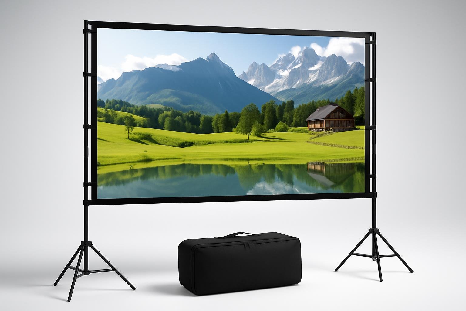 Piccolo angolo cinema in giardino: come integrare schermo, sedute e verde a inizio aprile