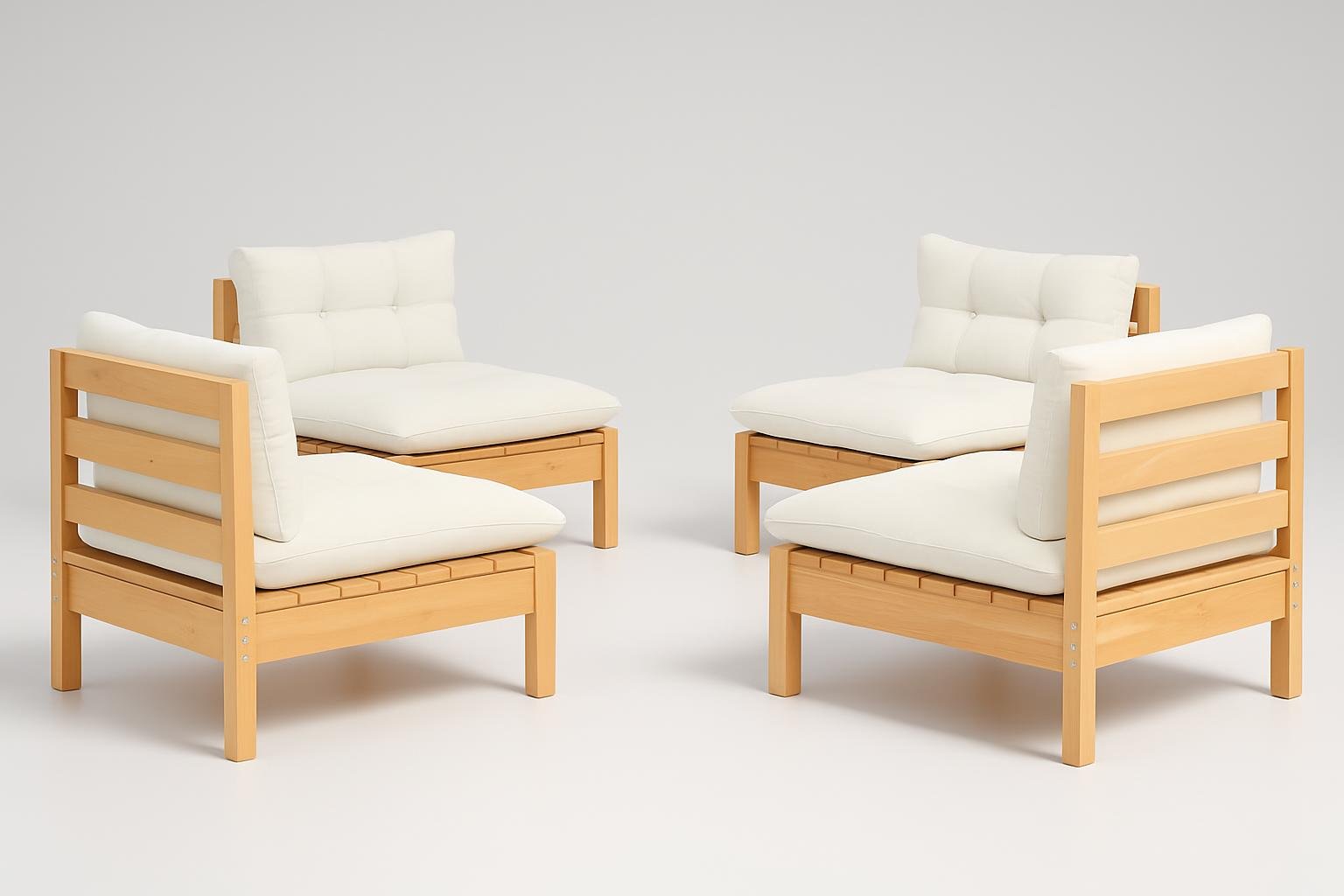 Un salotto da giardino modulare in pino: come arredare un angolo conviviale con il set salotto vidaXL