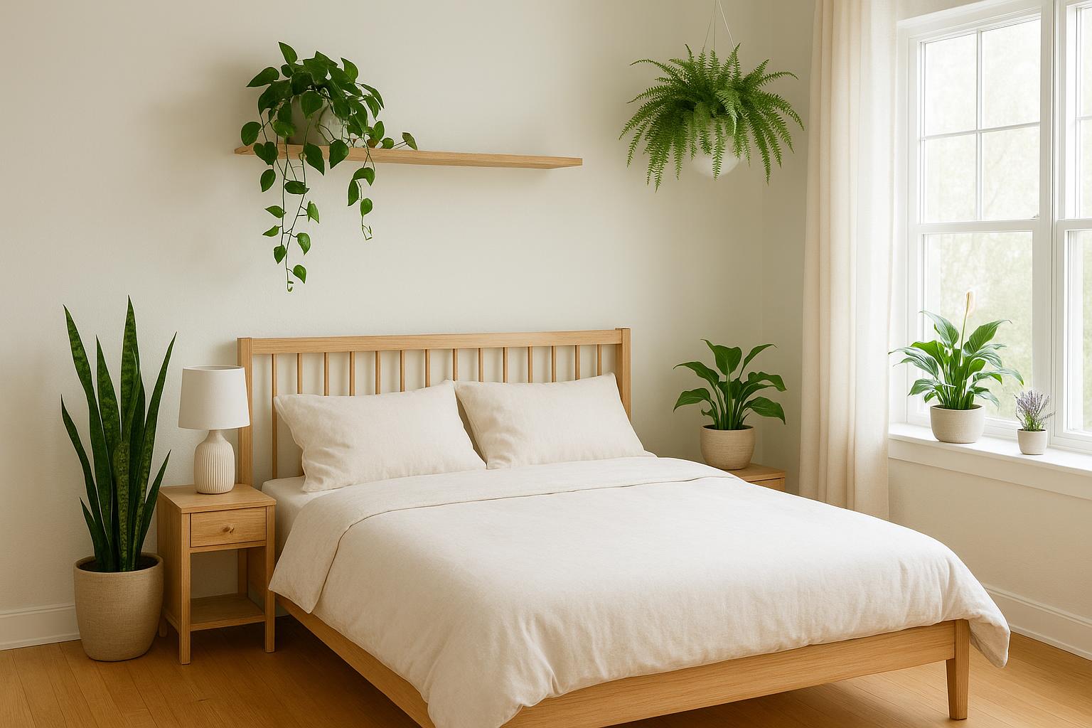 Piante da interno per la camera da letto in primavera: 7 specie che aiutano relax e benessere